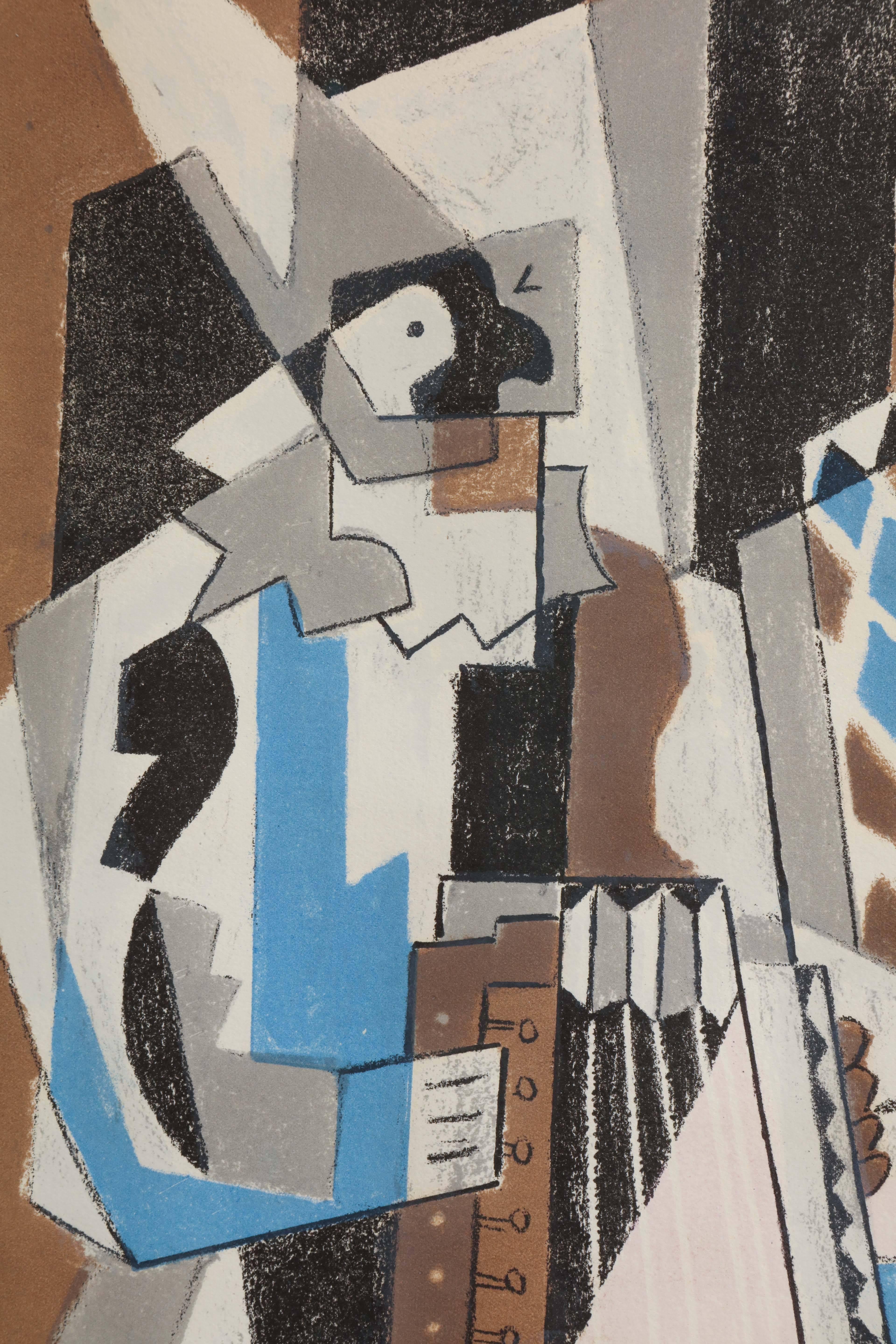20th Century 'Arlequins' 'Meloni 24' by Gino Severini For Sale