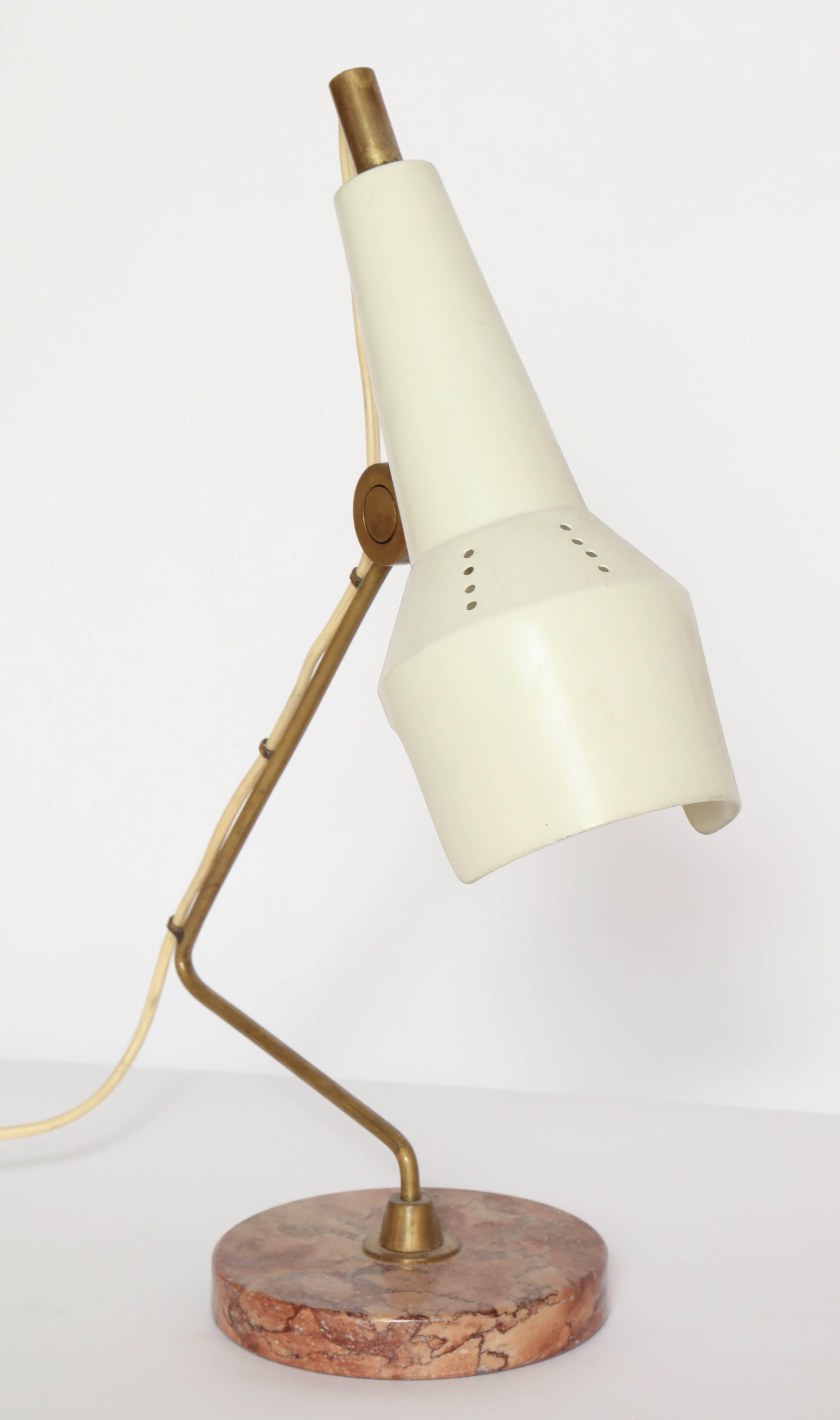  Table Lamp Articulated Mid Century Modern Italy 1950s