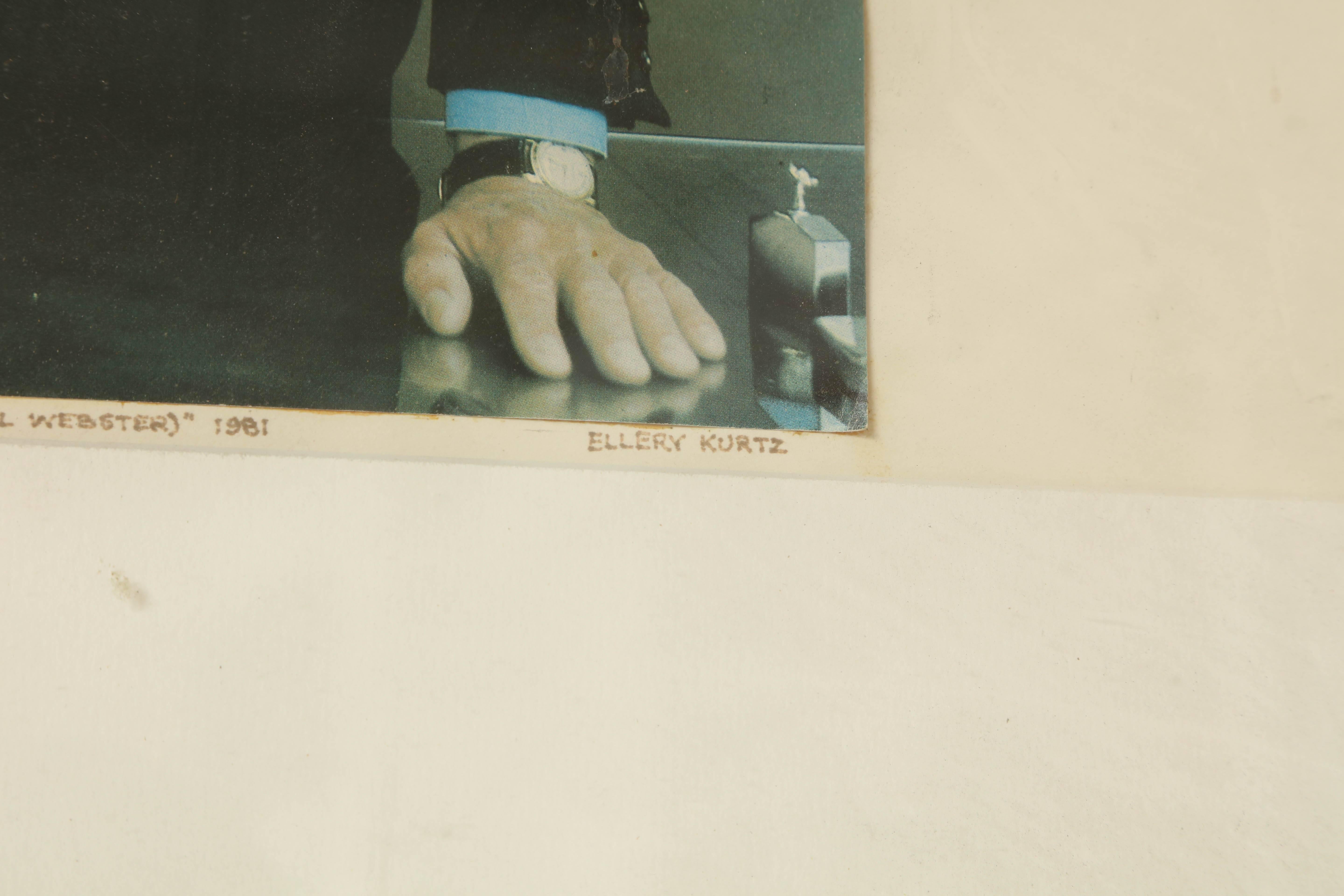 American Collage Brancusi Lawsuit by Ellery Kurtz Presented to Roy Cohn by Andrew Crispo