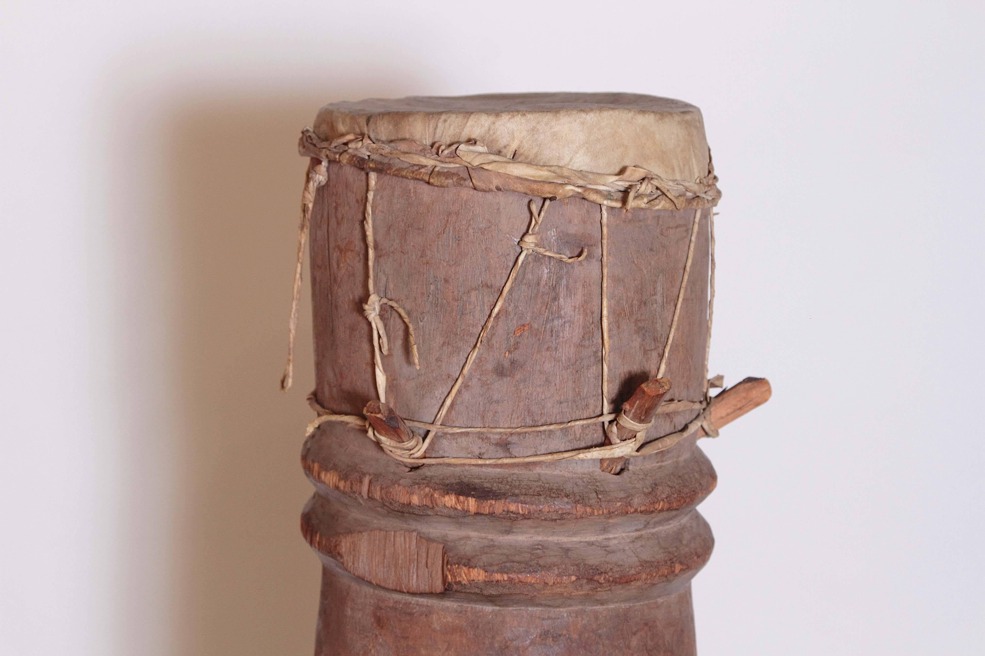 African Drum In Good Condition In Dallas, TX