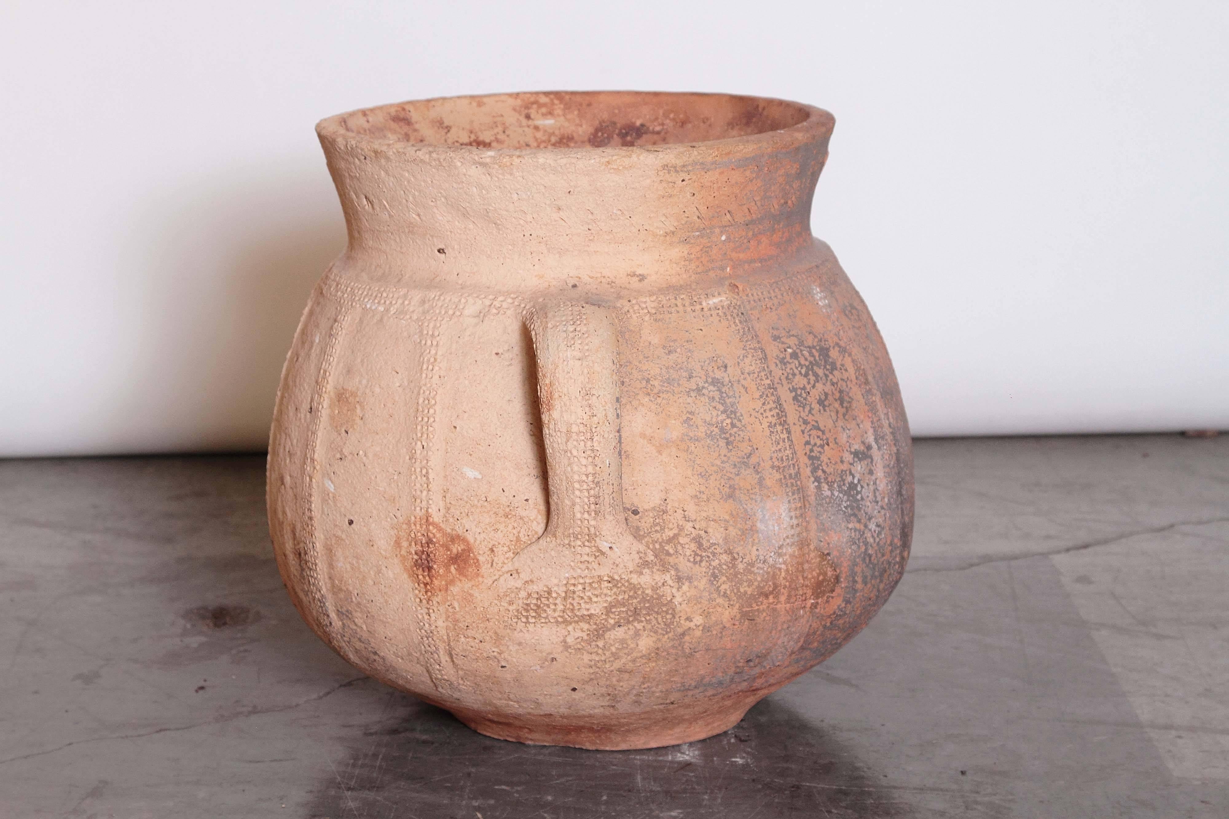 Large, 2 Handled Terracotta Pot 1
