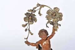 19th Century Bronze Lamp