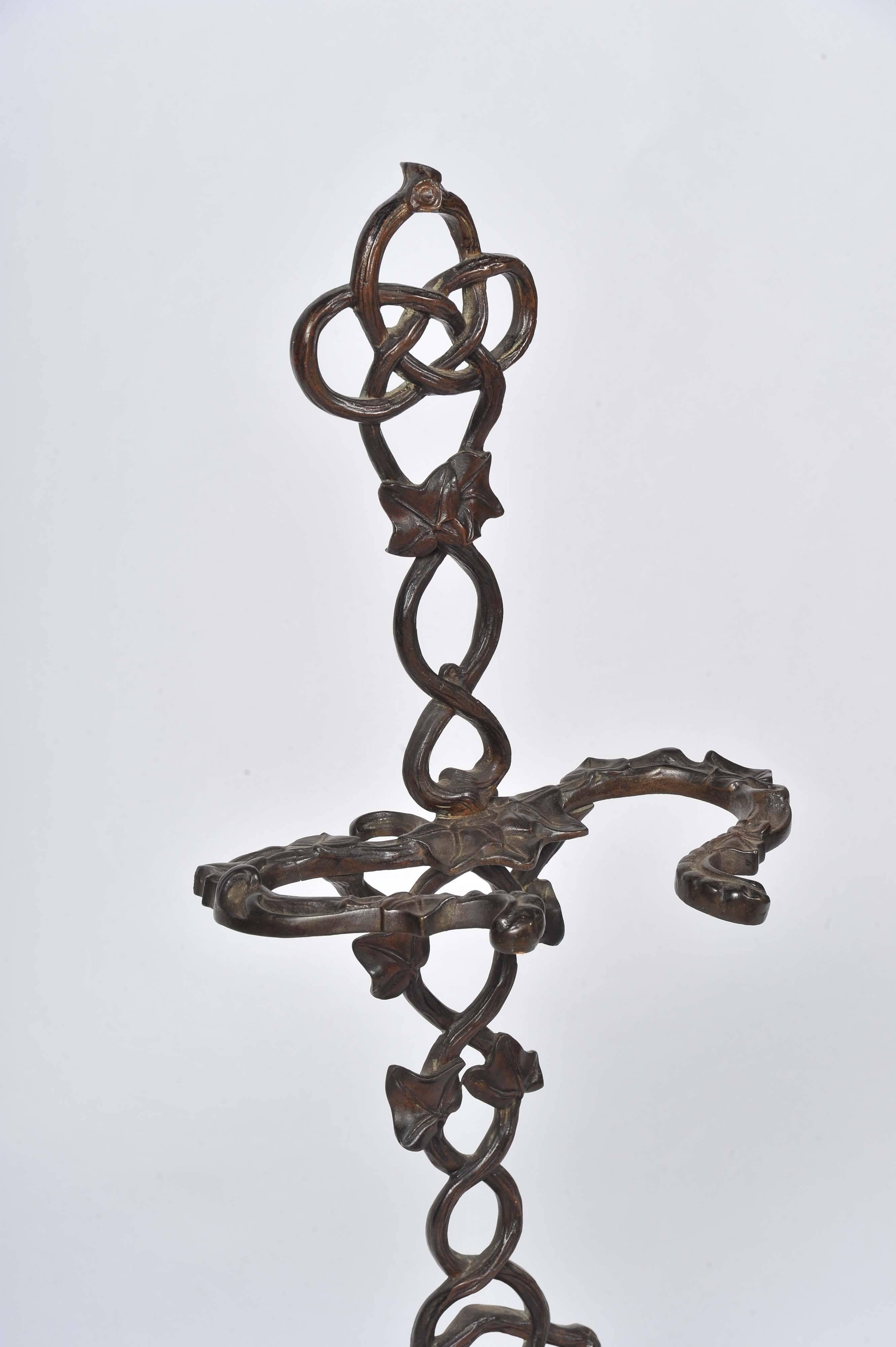 cast iron coat stand