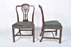 Pair of George III Mahogany Side Chairs