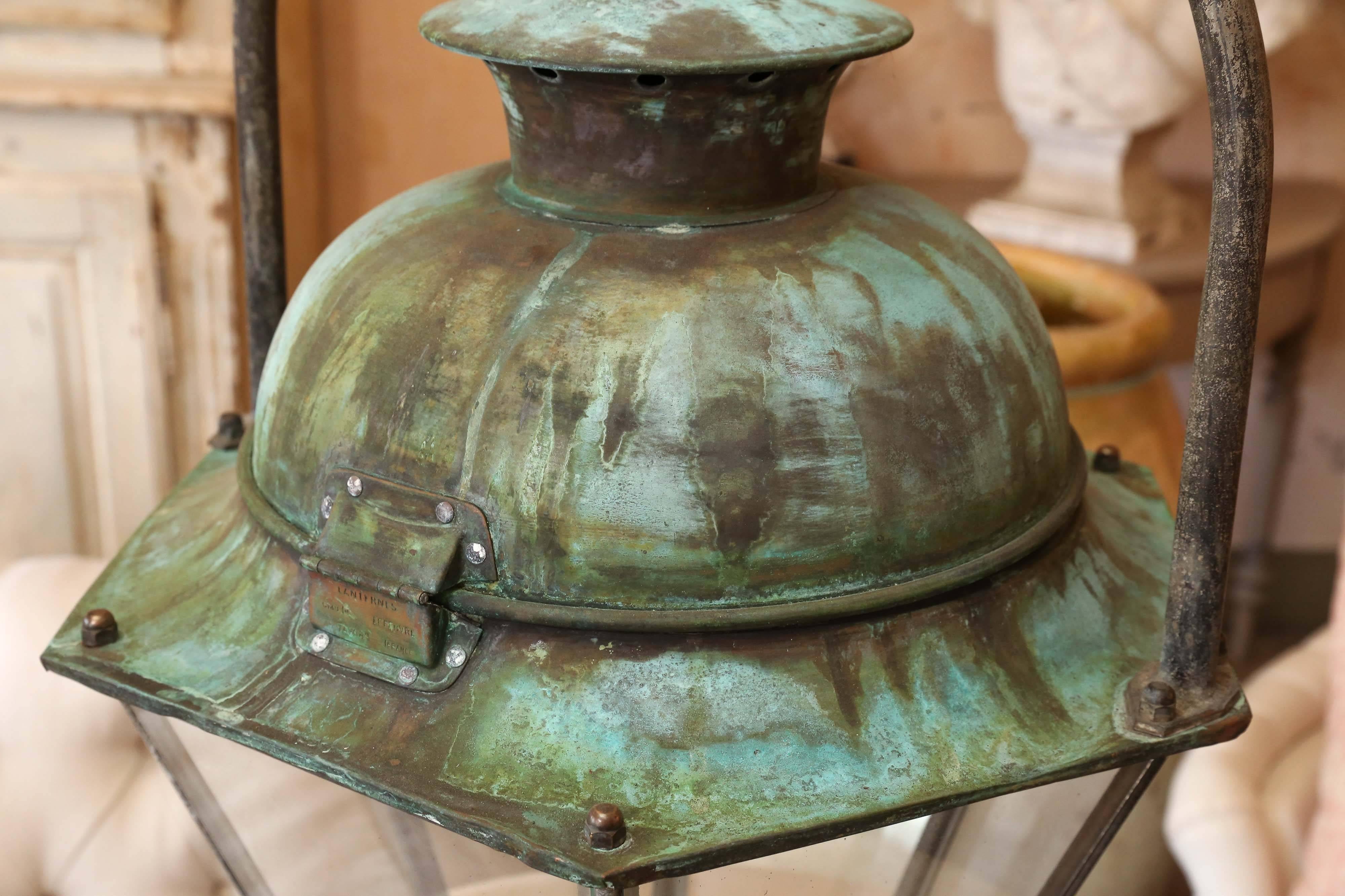French Copper Latern 4