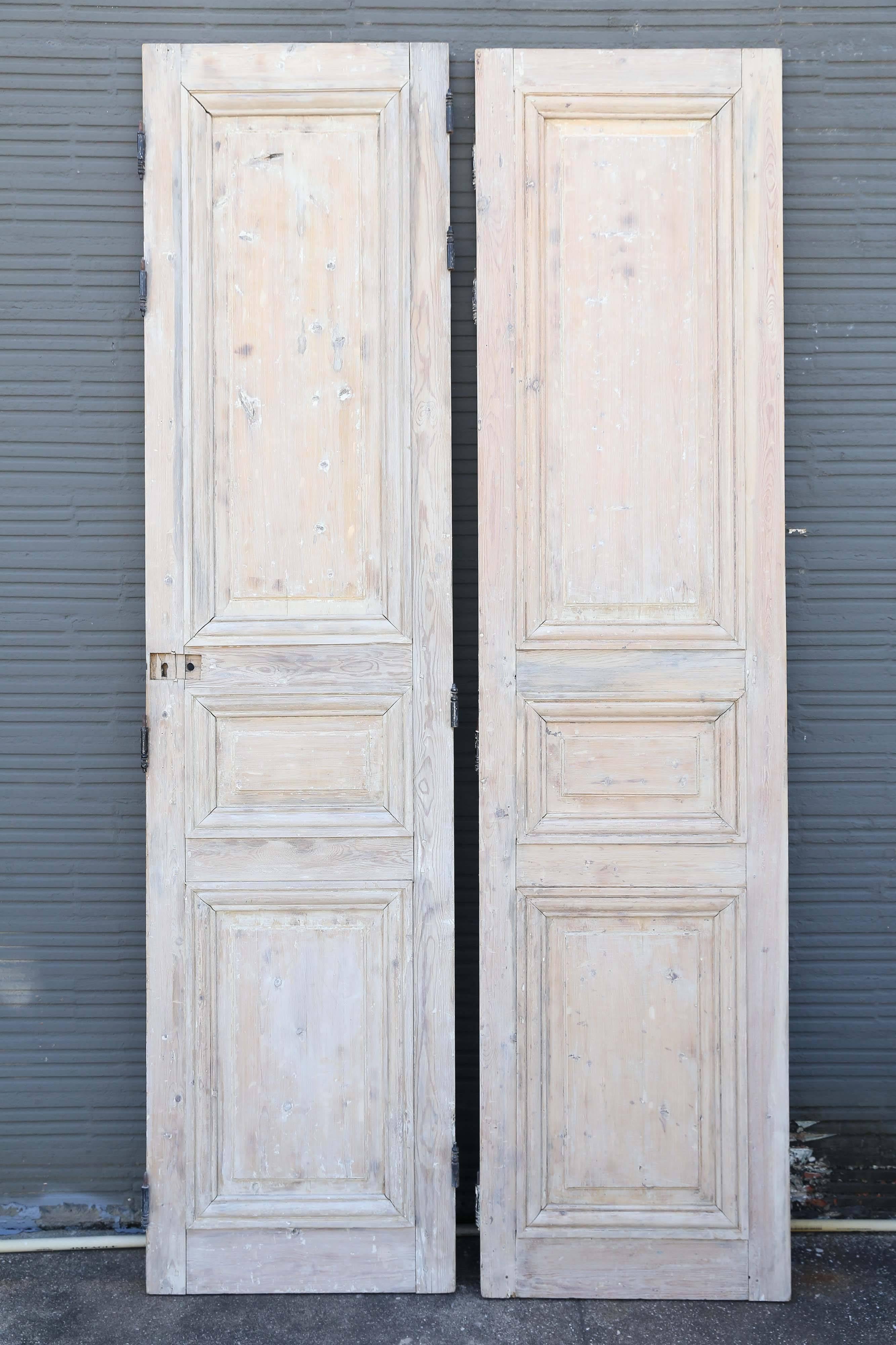 Louis XVI Pine Doors For Sale 1