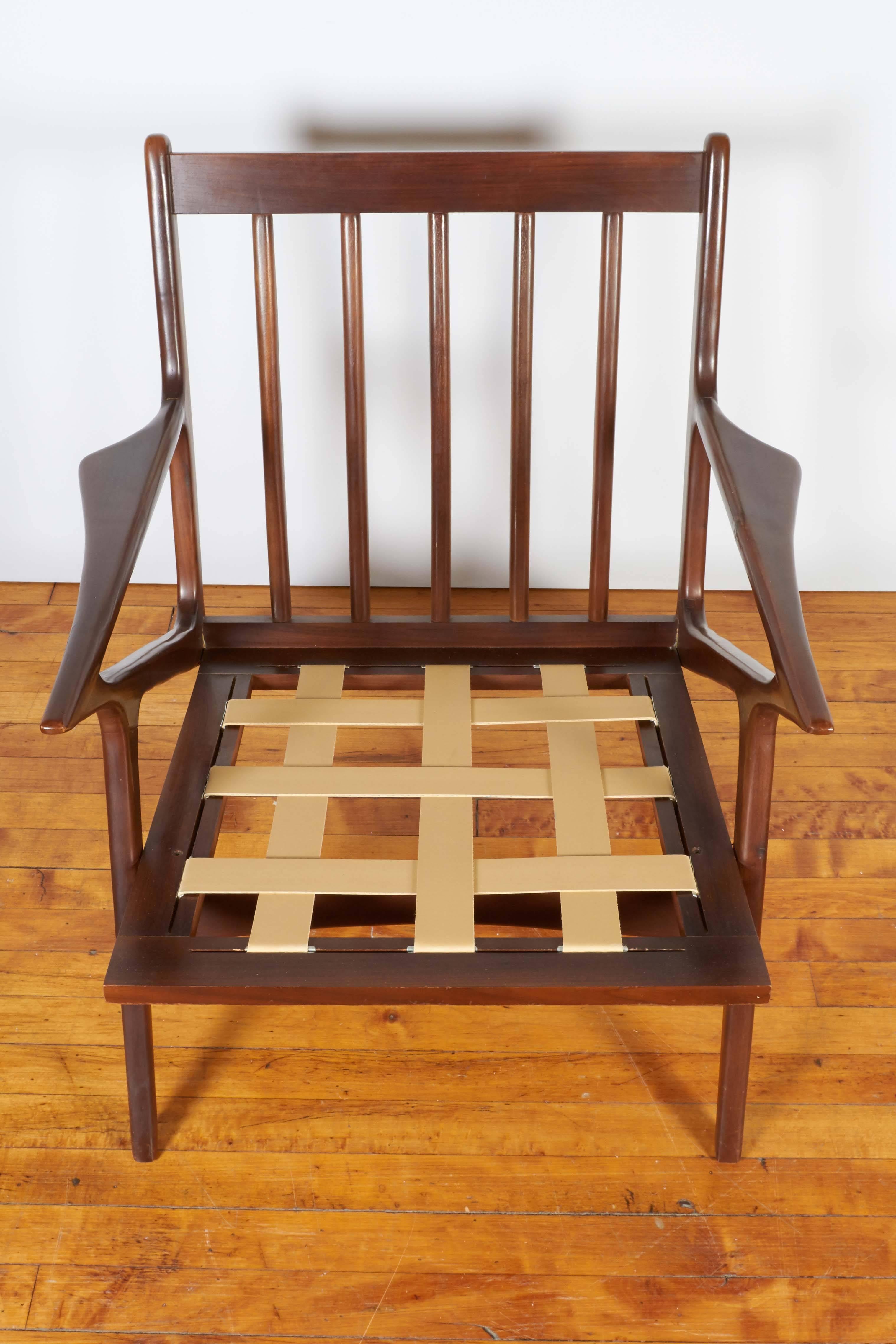 Poul Jensen Danish Modern Z Chair for Selig In Good Condition In Astoria, NY