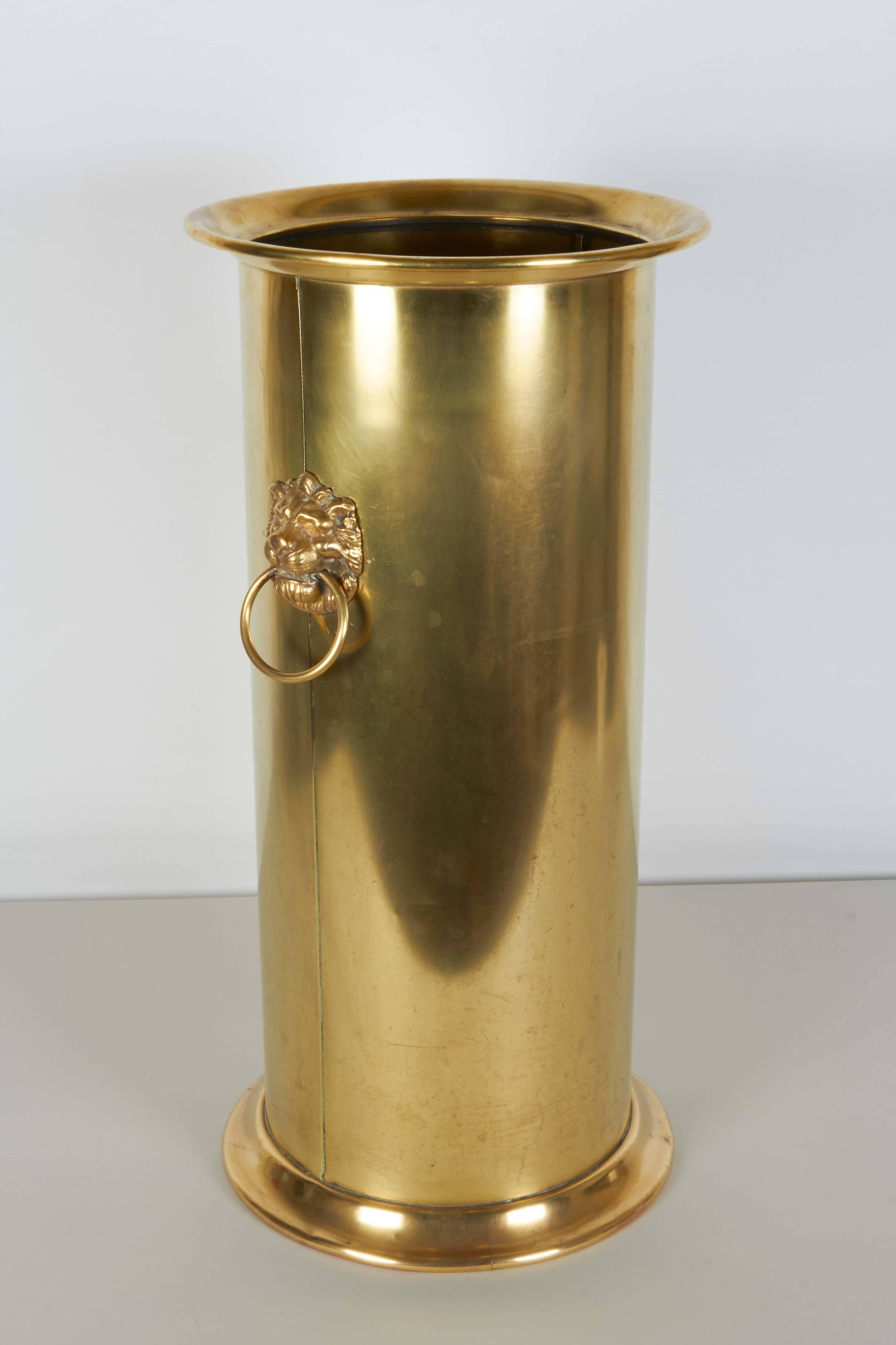 brass umbrella holder