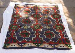 Flat-Weave Kilim of Unusual Colors