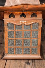 Extremely Unusual Arts and Crafts Lantern of Pagoda Form