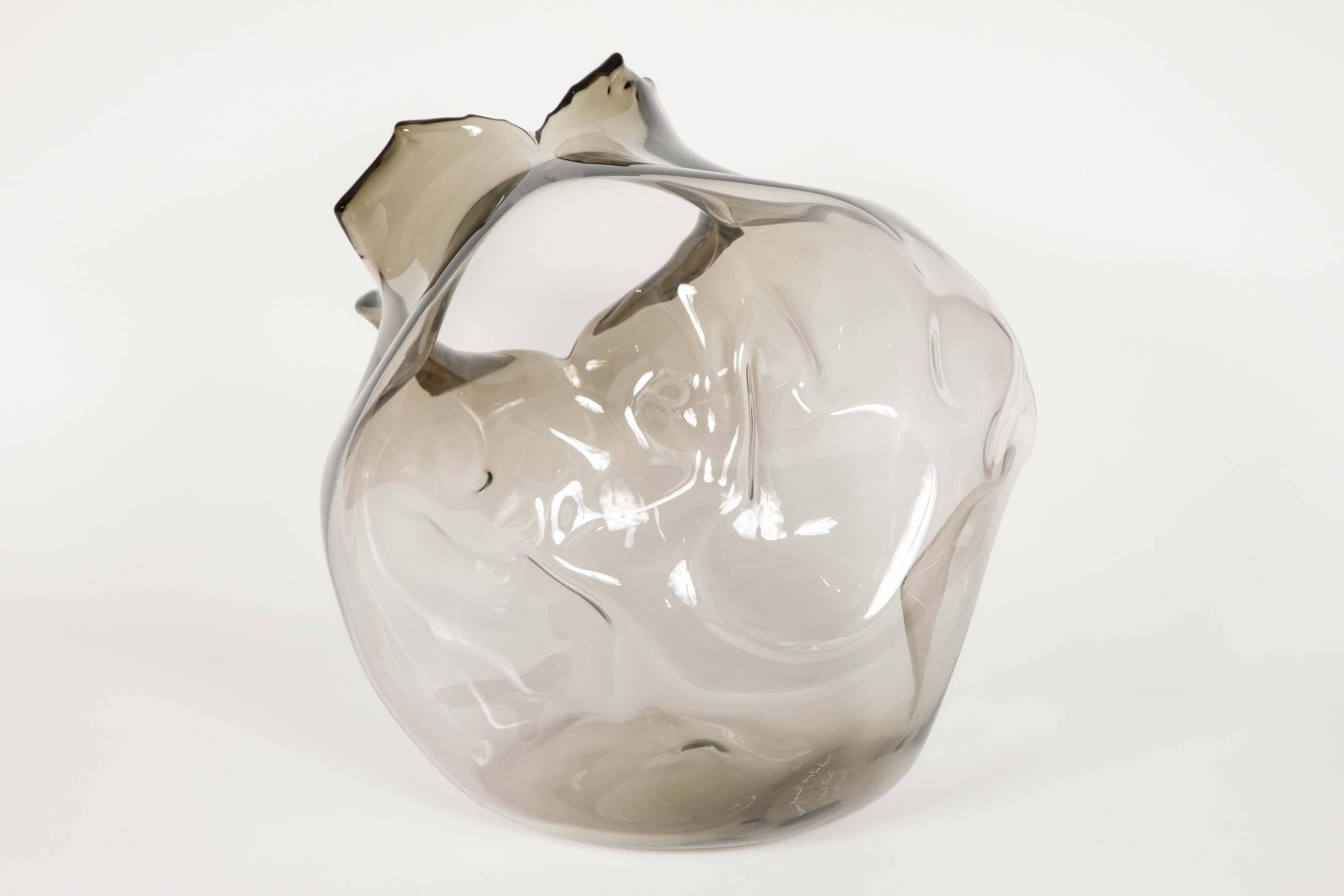 French Spirit Fruit in Bronze, a Unique Glass Sculpture by Jeremy Maxwell Wintrebert