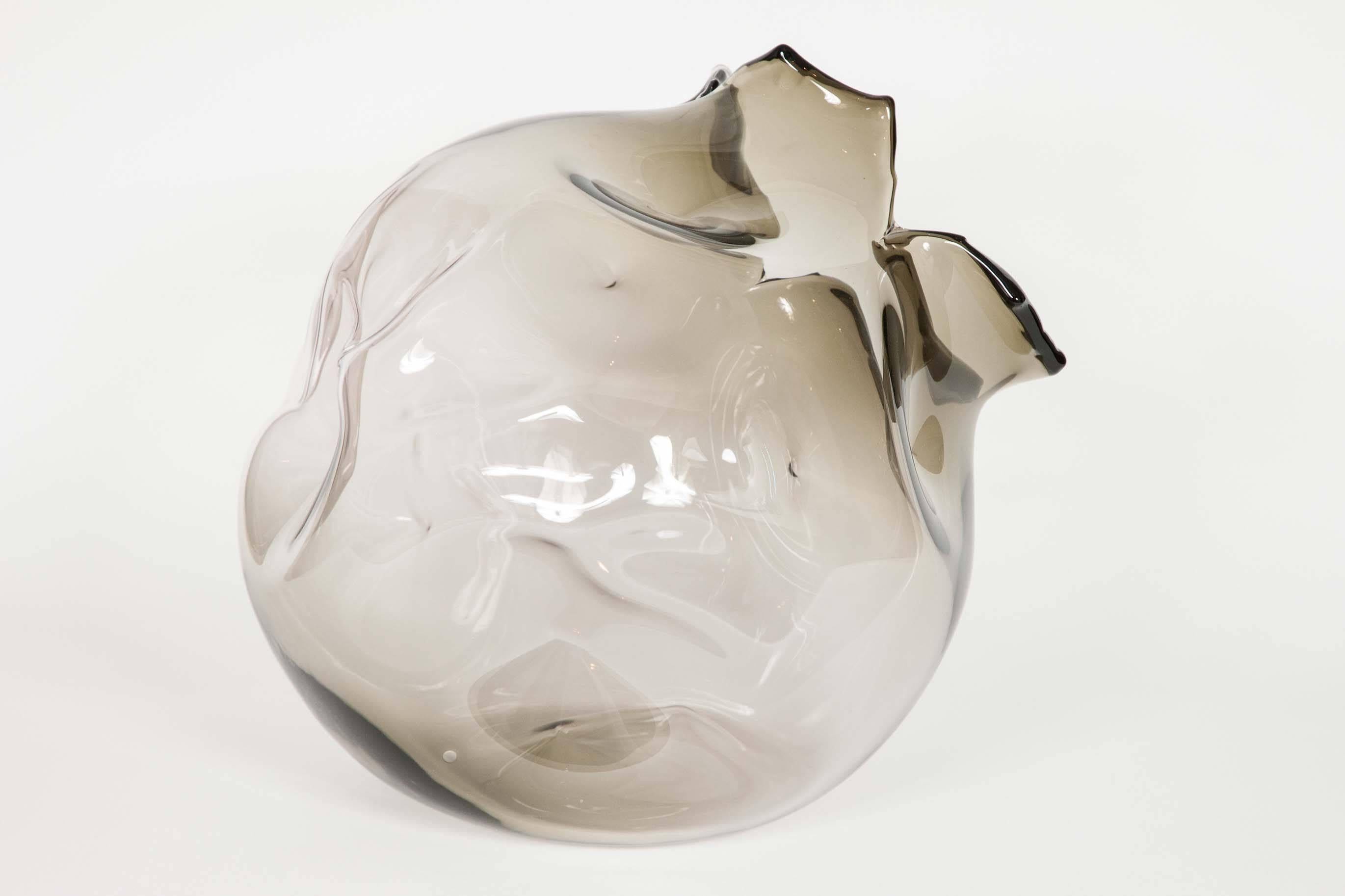 Hand-Crafted Spirit Fruit in Bronze, a Unique Glass Sculpture by Jeremy Maxwell Wintrebert