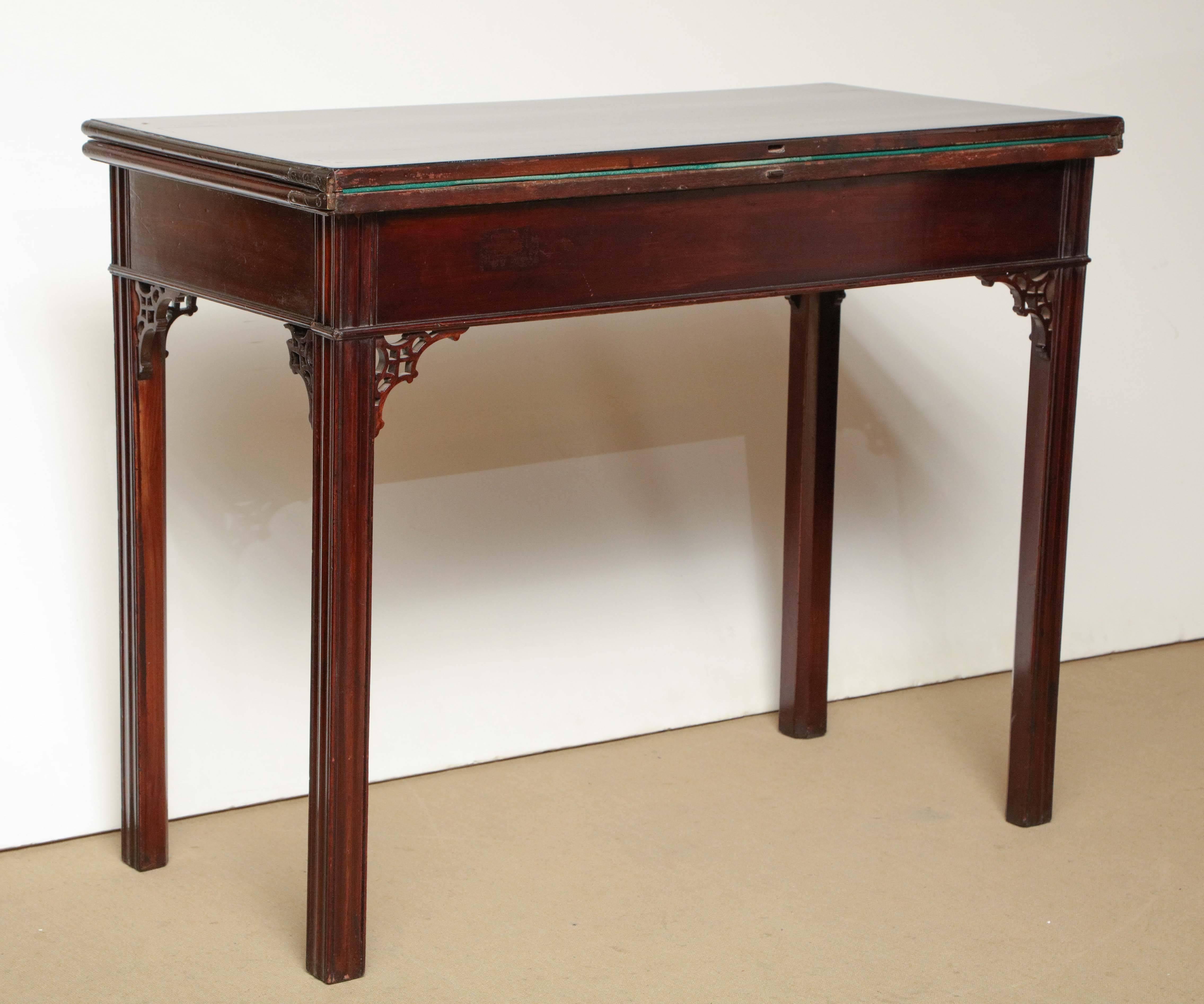 Early 19th Century English Games Table in the Chippendale Taste 6