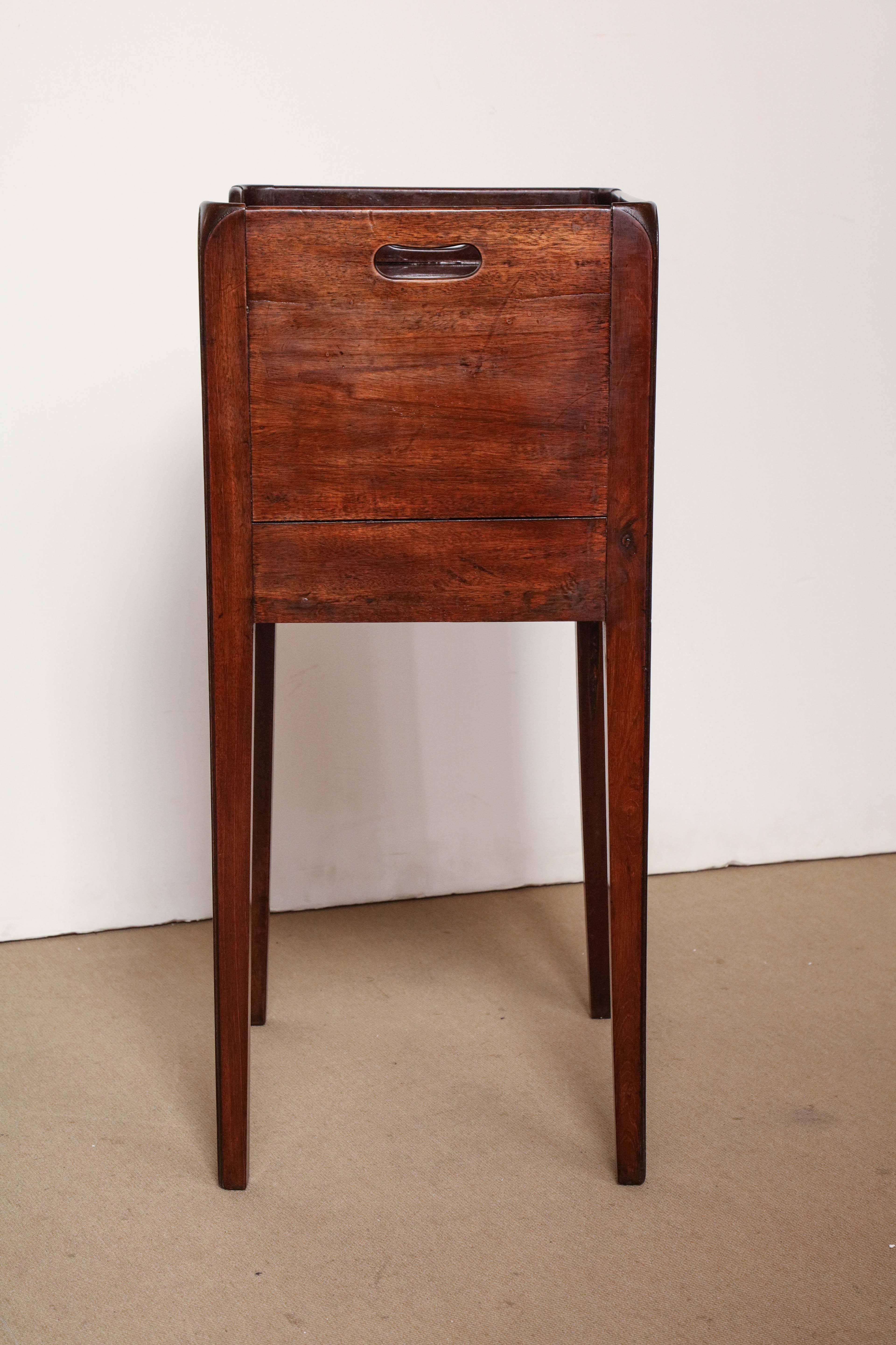 Early 19th Century English, Tambour Door Mahogany Table For Sale 2