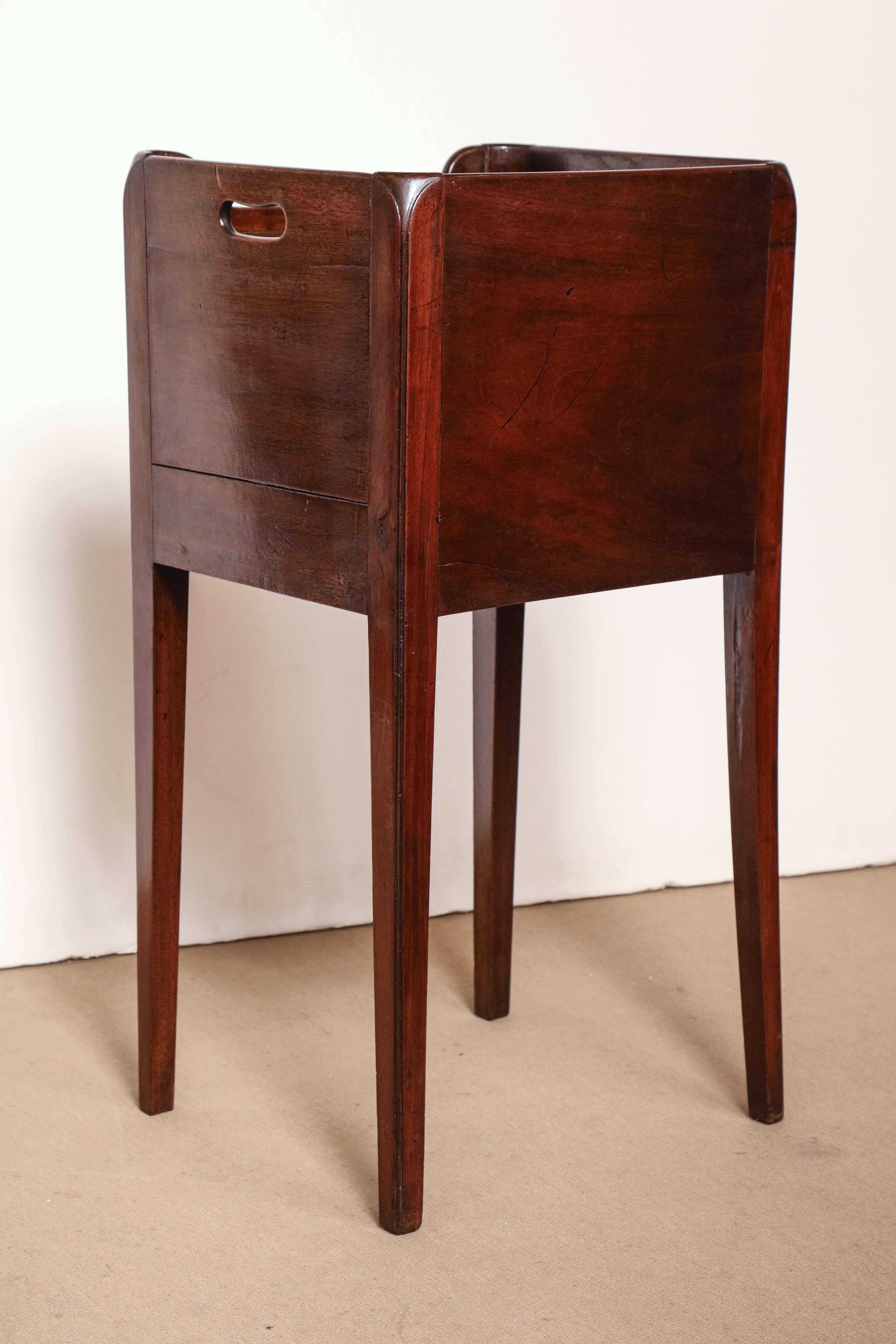 Early 19th Century English, Tambour Door Mahogany Table For Sale 3