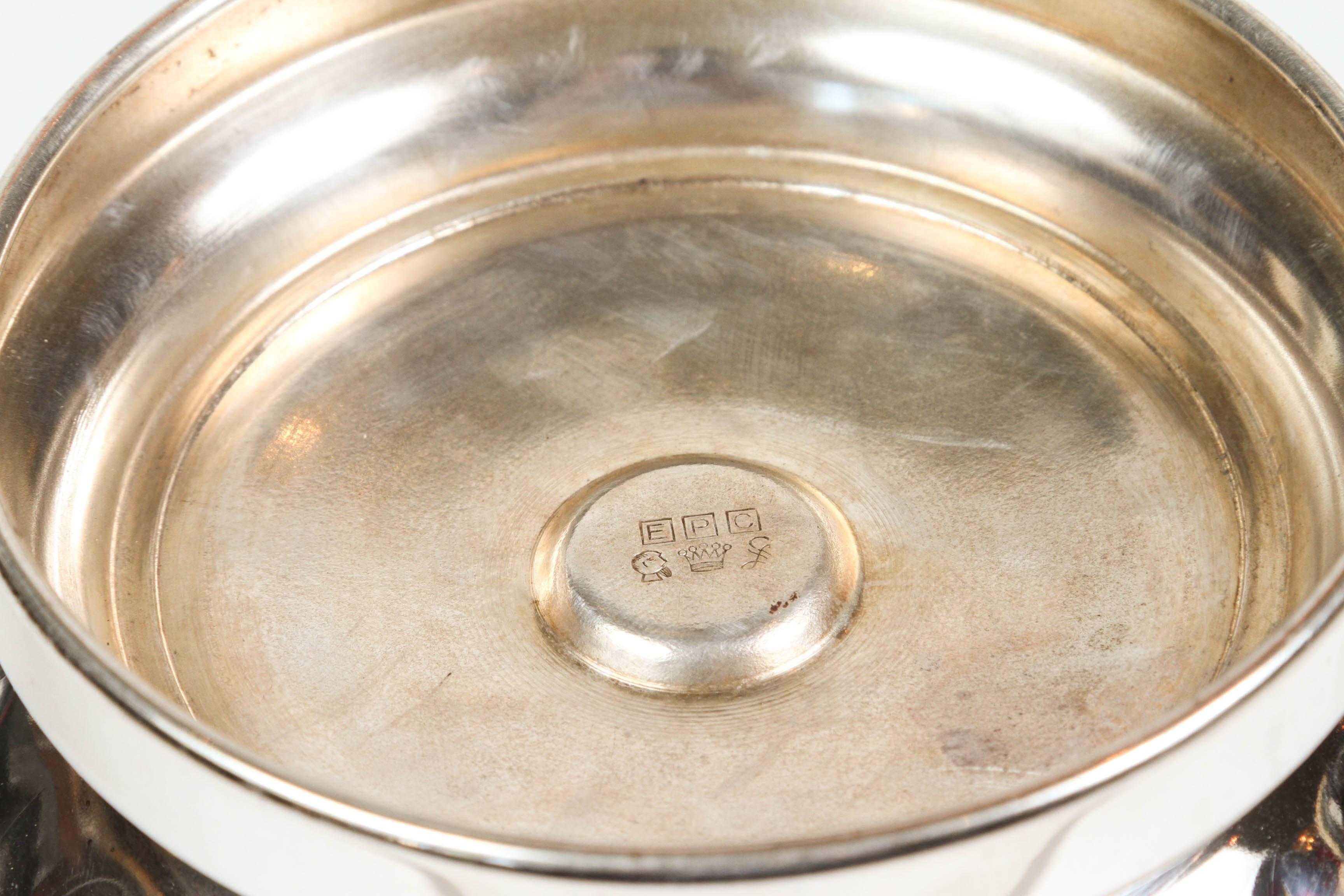 Vintage Silver Plate Ice Bucket 4