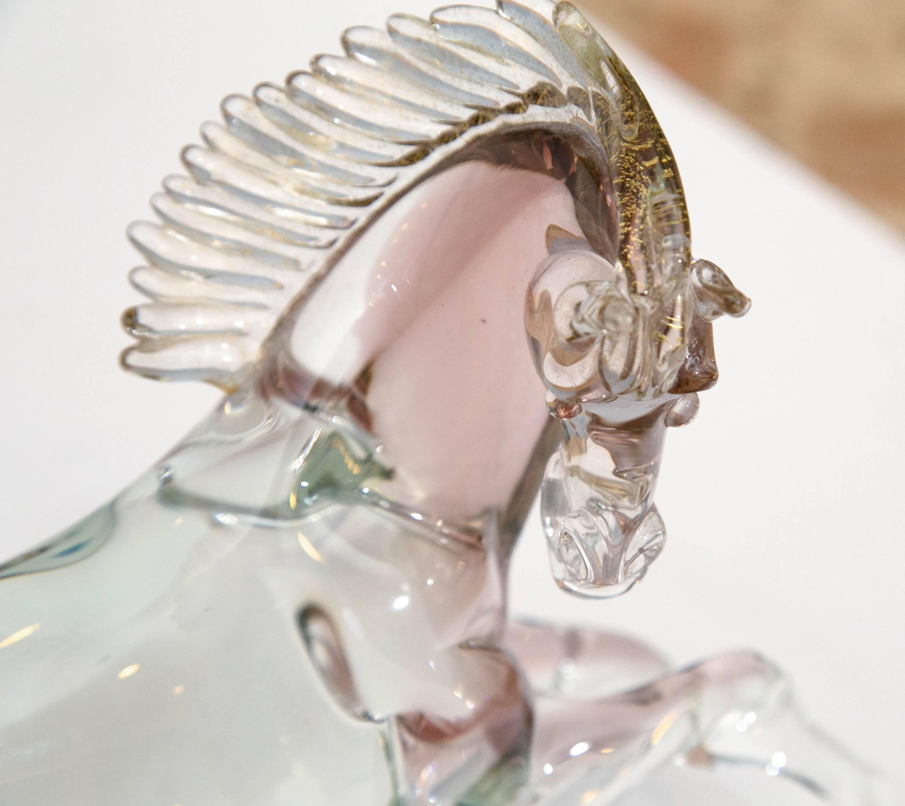 20th Century Murano Glass Horse