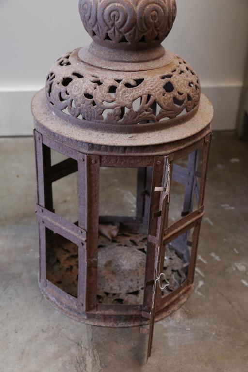 Decorative Pierced Metal Lantern For Sale at 1stDibs decorative metal