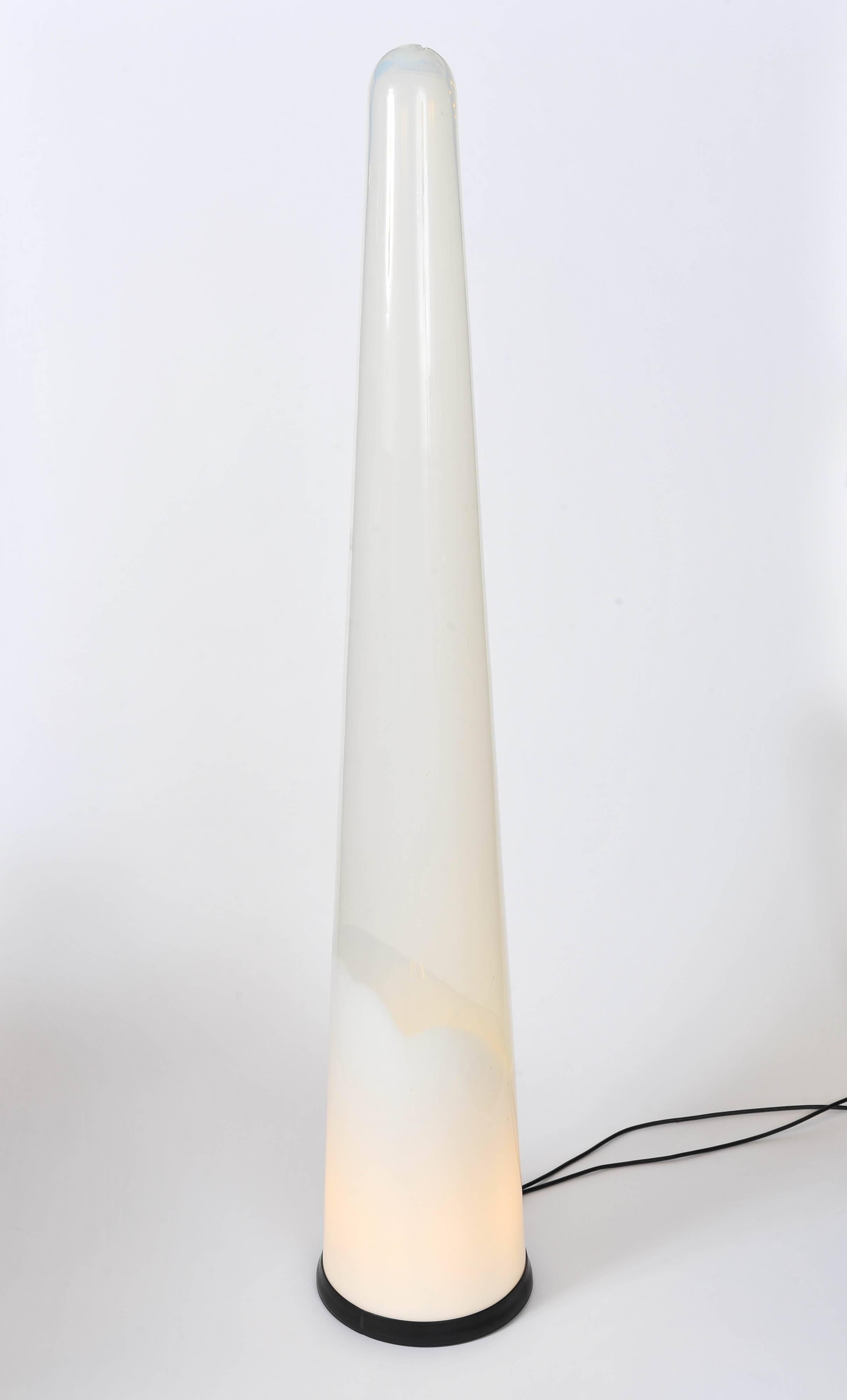 1970s Murano glass floor lamp by Carlo Nason.