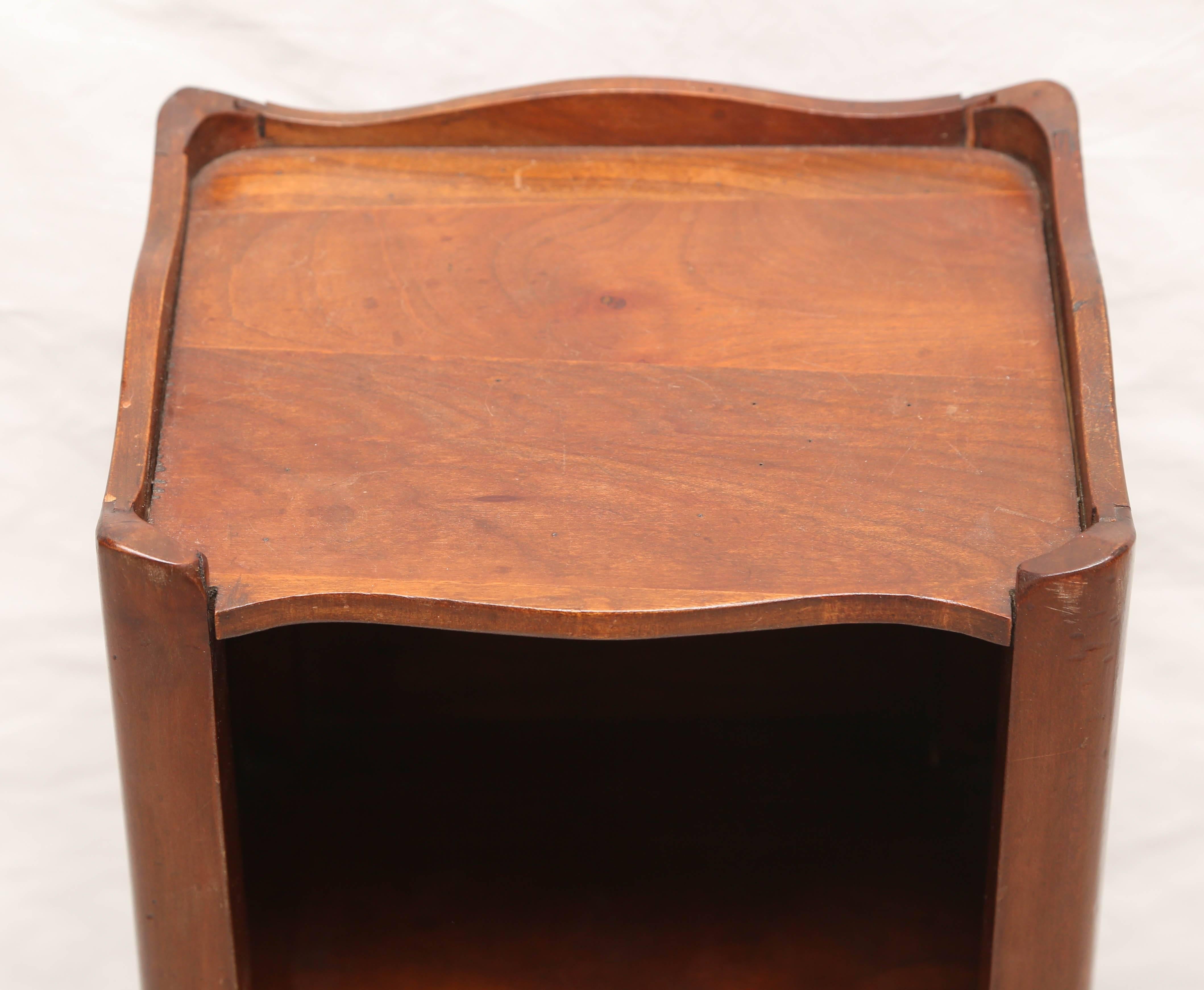 Charming Country French Walnut Side Table 3