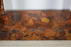 Pair of Brutalist Copper Clad Bookshelves