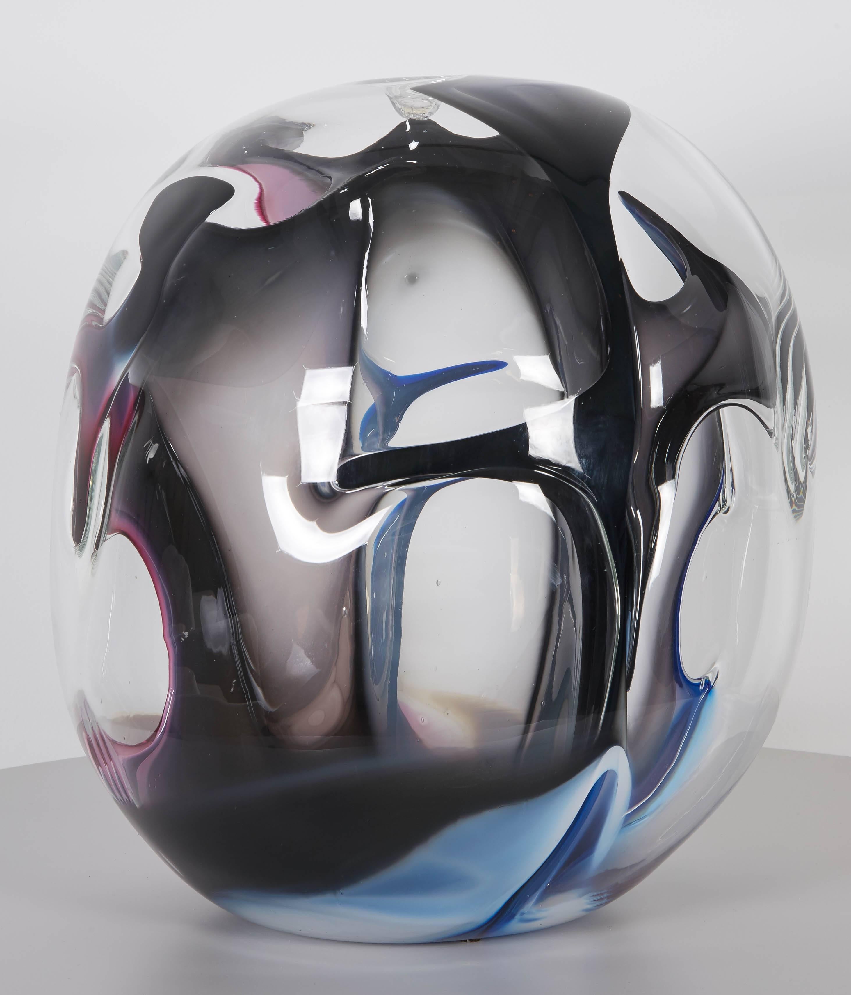 Art Glass Handblown Glass Sculpture