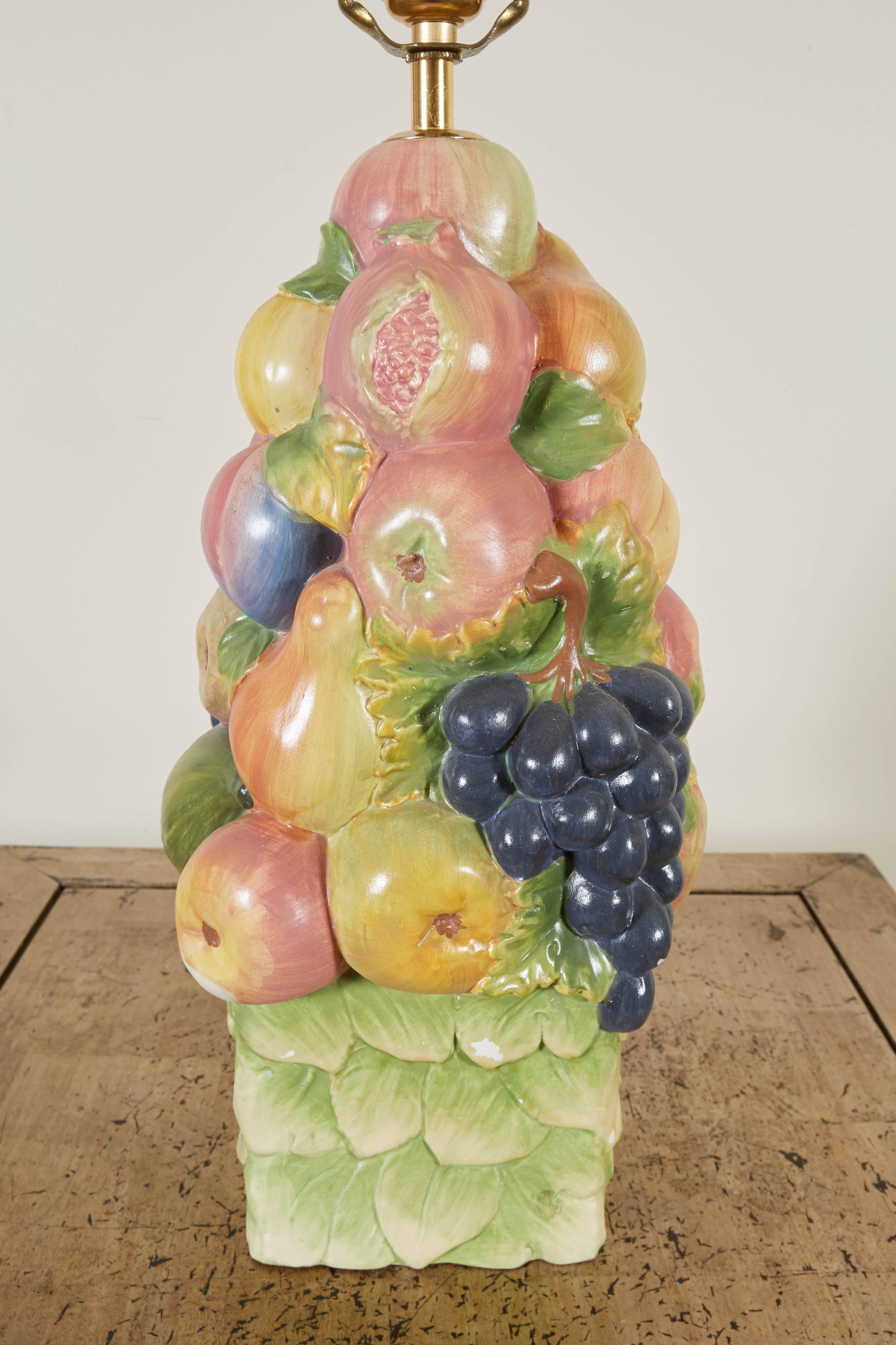 fruit lamp