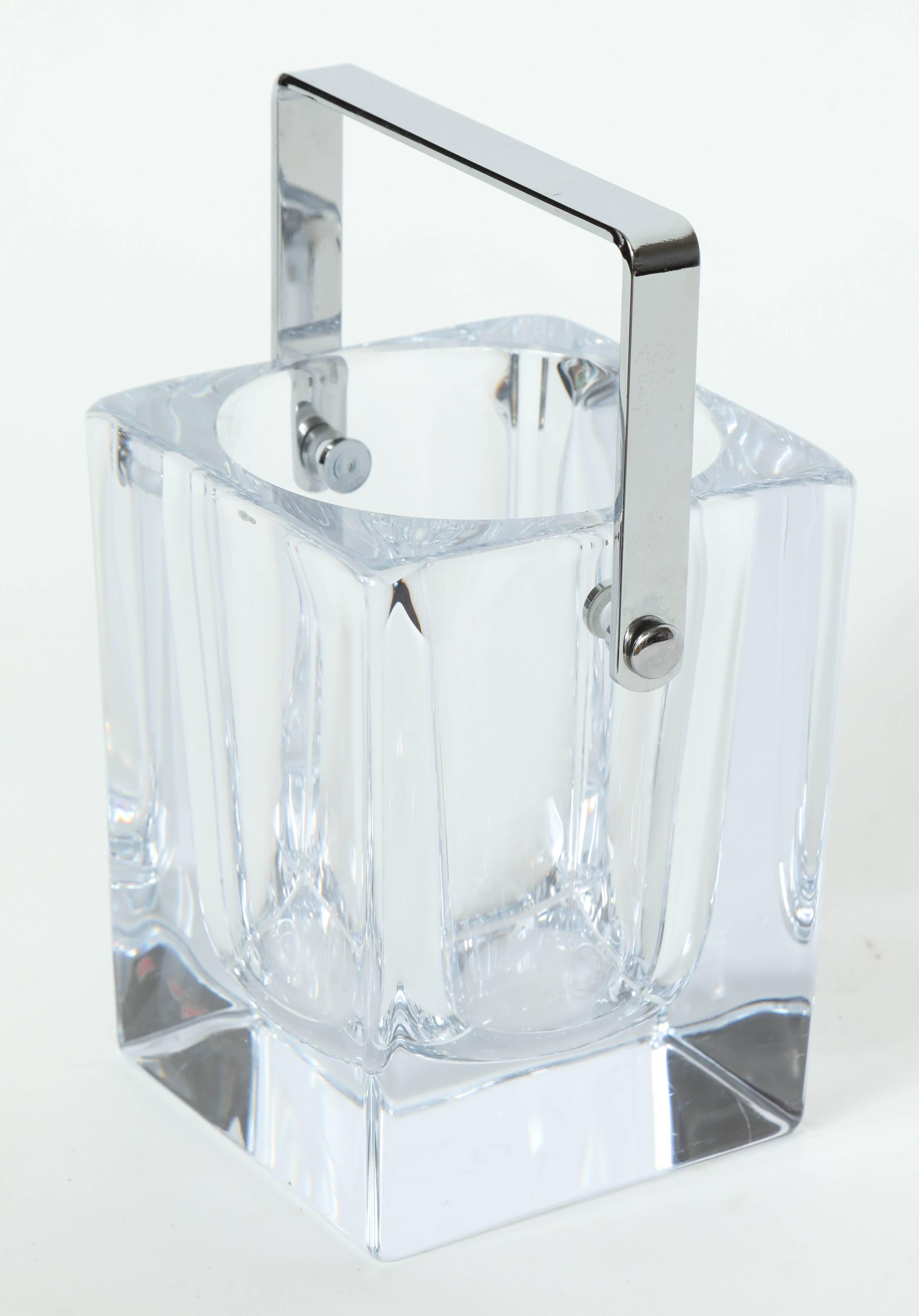 Vannes French Crystal Ice Bucket 1