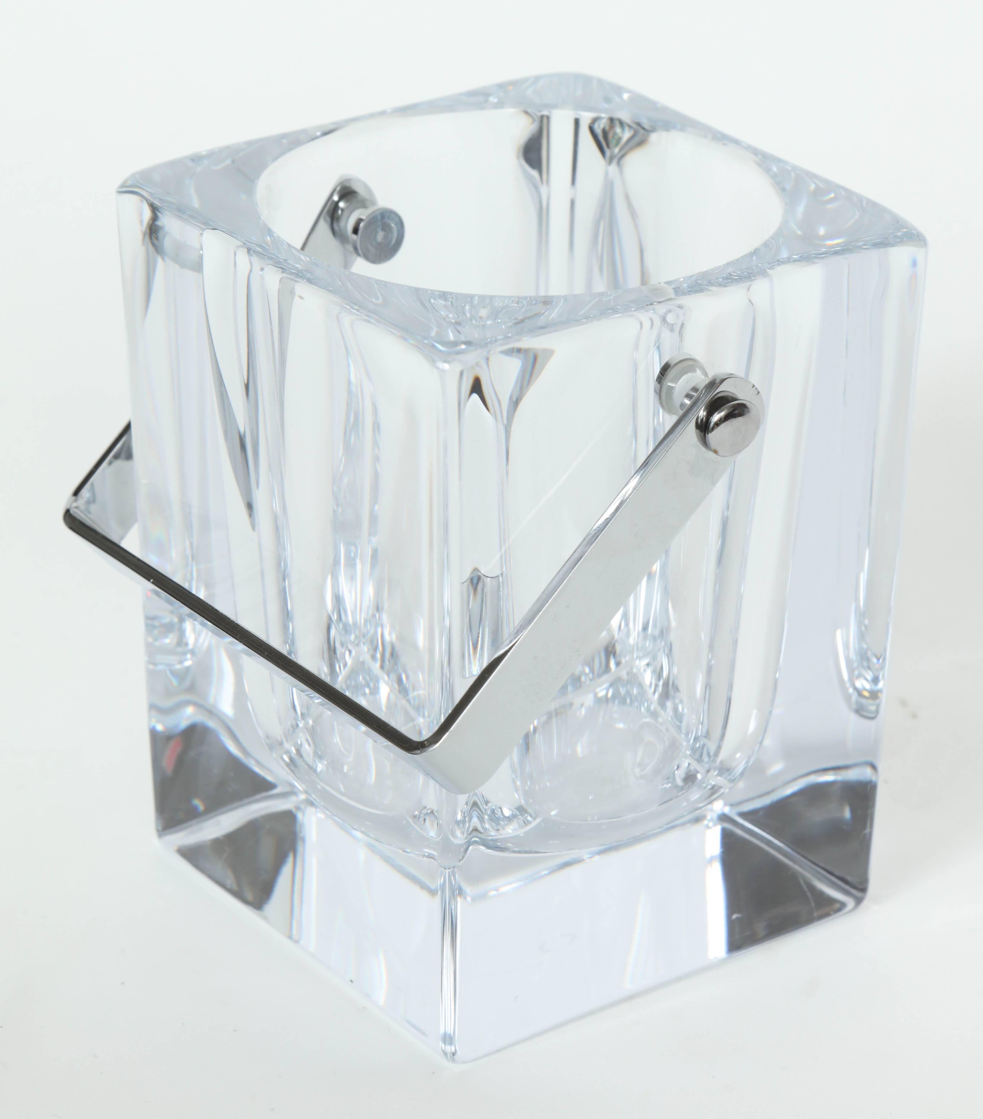Vannes French Crystal Ice Bucket 2