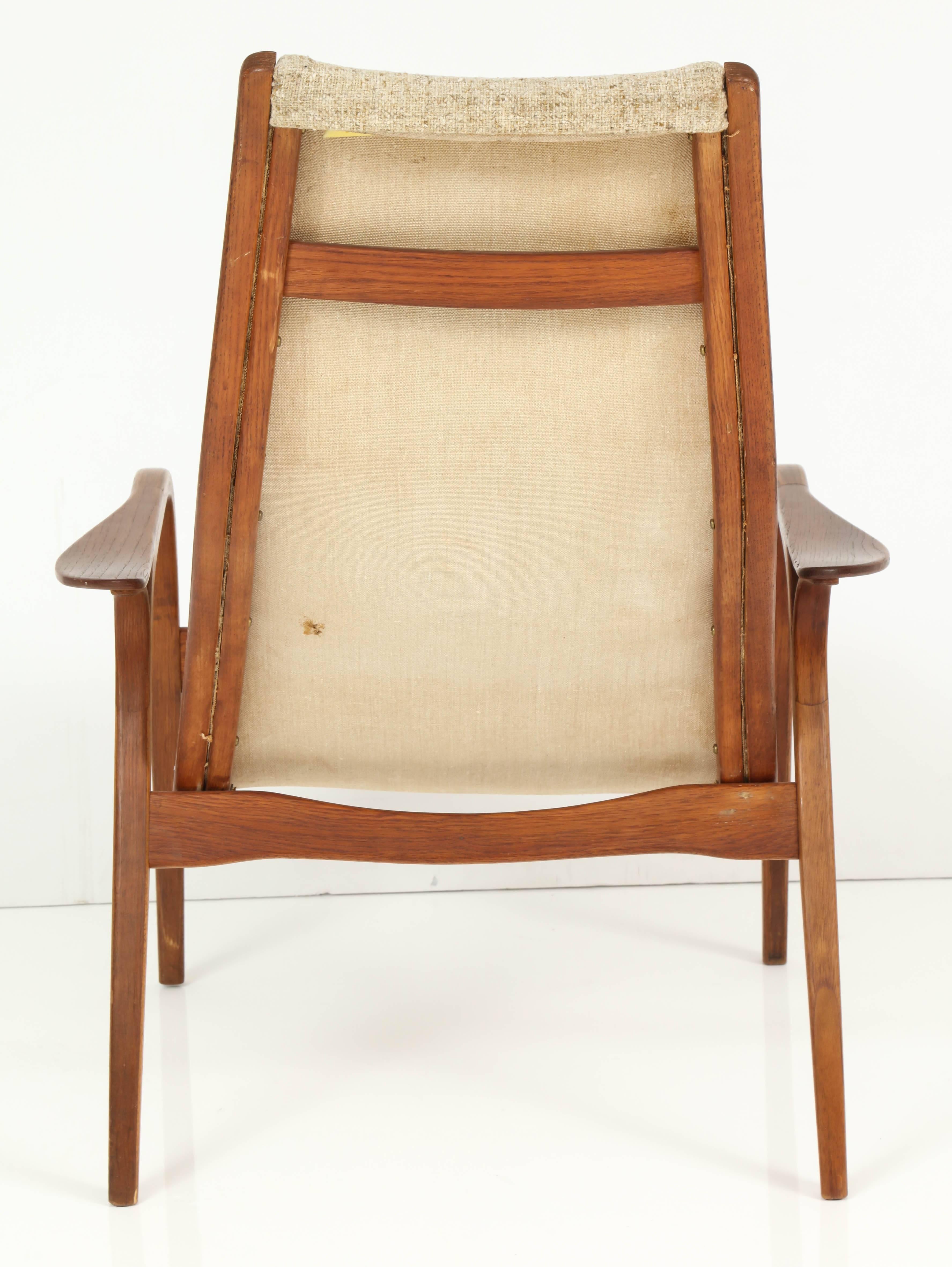 Swedish Lounge Chair by Yngve Ekström, Sweden, circa 1960