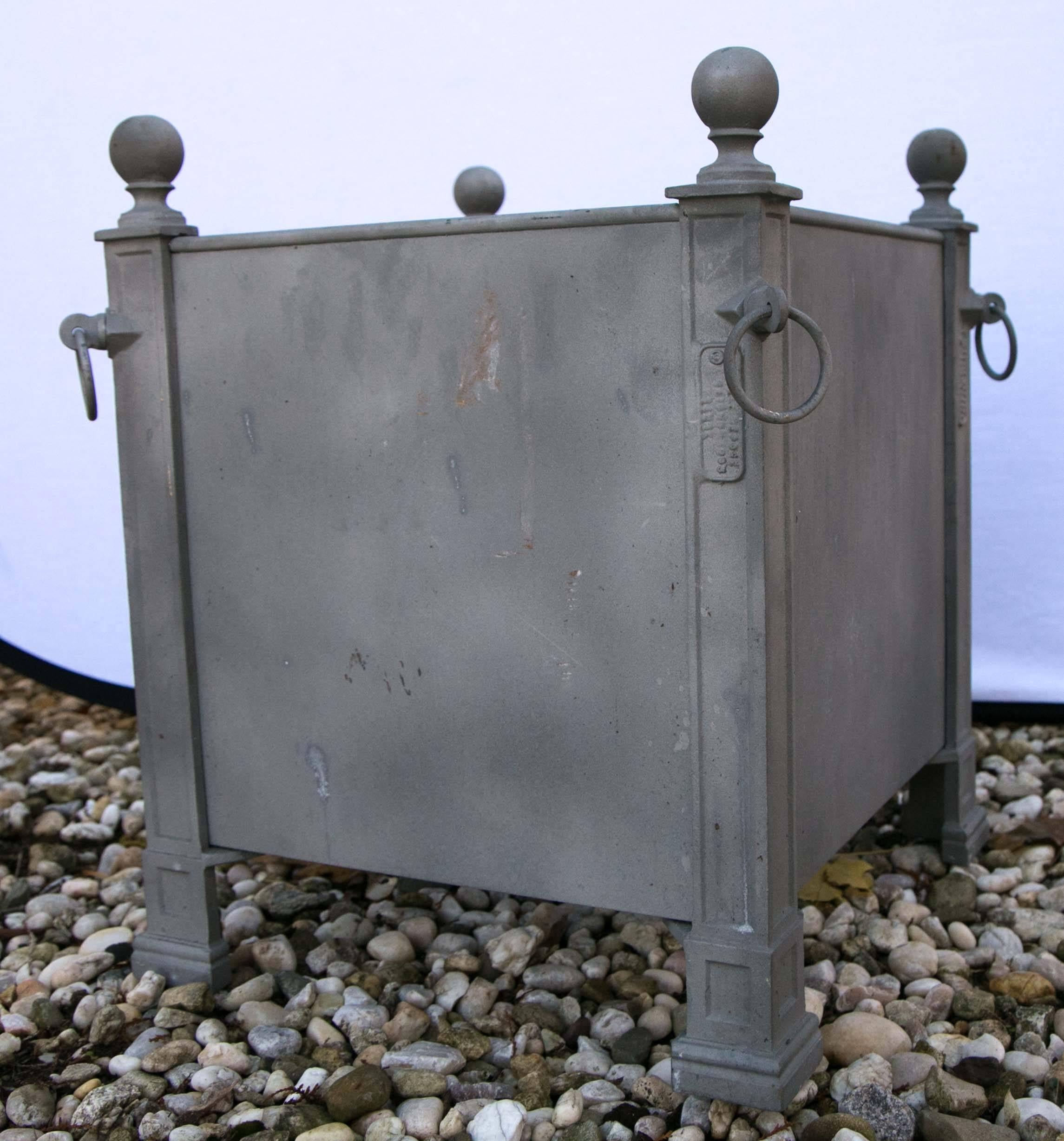 Versaille Gray Planter Boxes For Sale 1