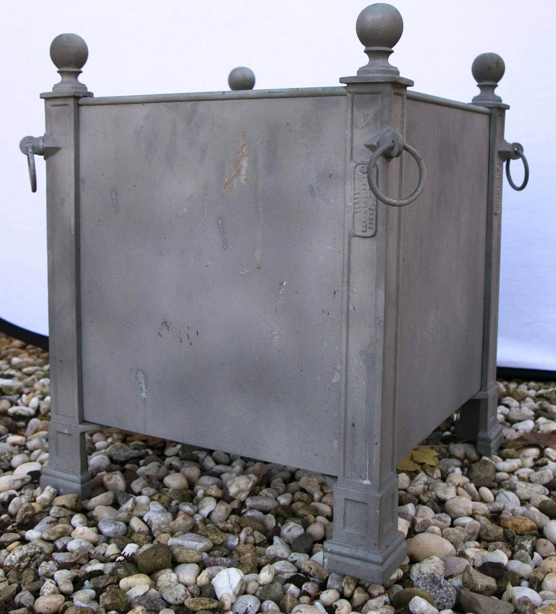 Versaille Gray Planter Boxes For Sale 2