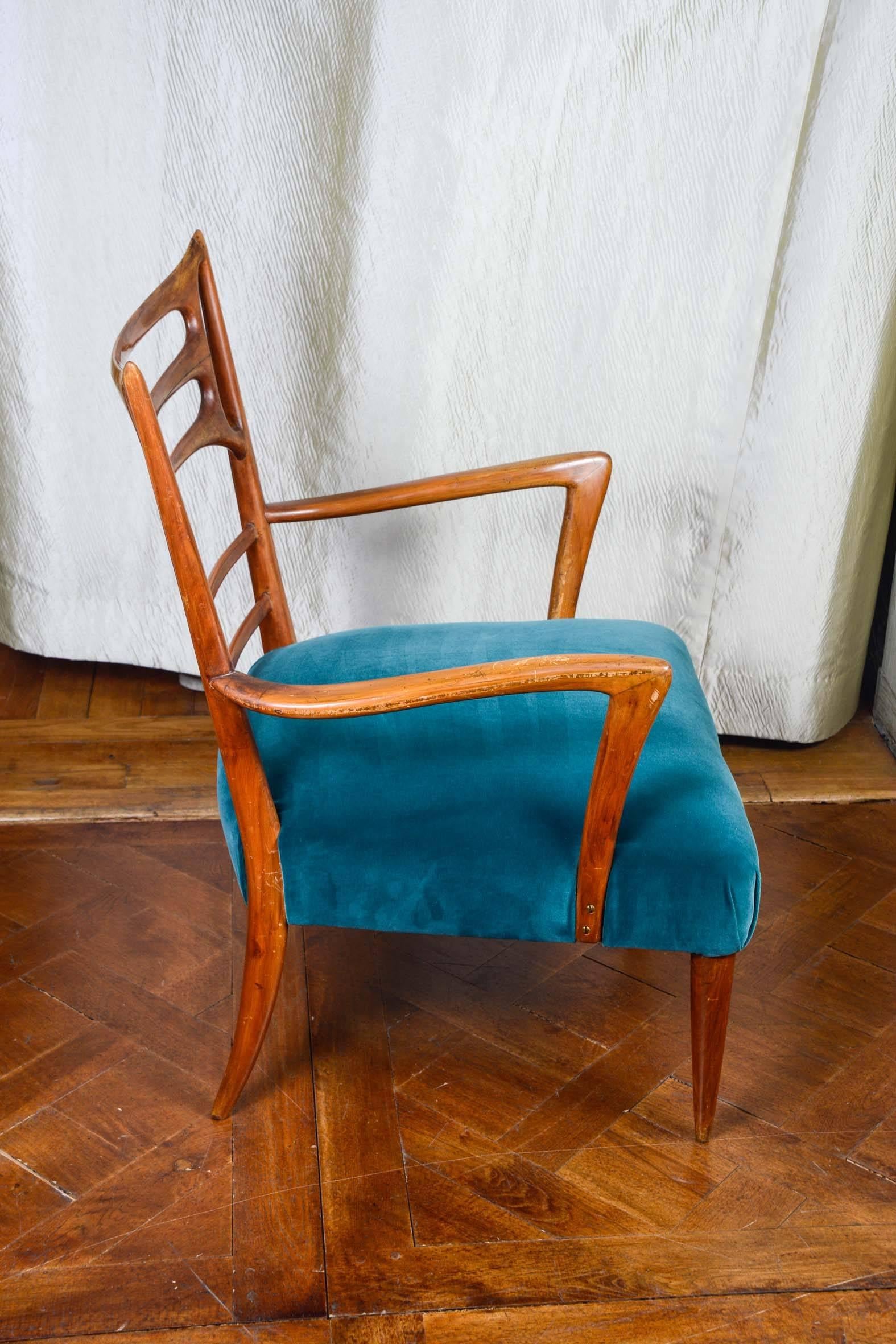 Pair of Vintage Armchairs In Excellent Condition In Saint-Ouen (PARIS), FR