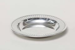 Henin & Cie French Art Deco Sterling Silver Wine Bottle Coaster