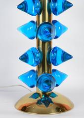 Pareja de lámparas de cristal de Murano diseñadas por Juanluca Fontana