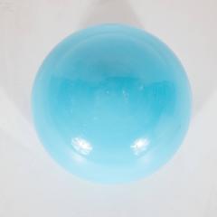 Vintage Minimalist Limited Edition Robins Egg Blue Baccarat Paperweight