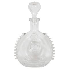 Vintage Mid-Century Baccarat Crystal Louis XIII Decanter with Ornate Lid