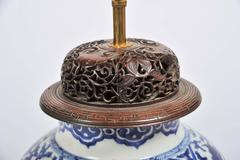 Kangxi Blue and White Vase and Lamp