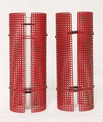 Weiner Werkstatte Modern Pair of Josef Hoffmann Vases, Mid-Century