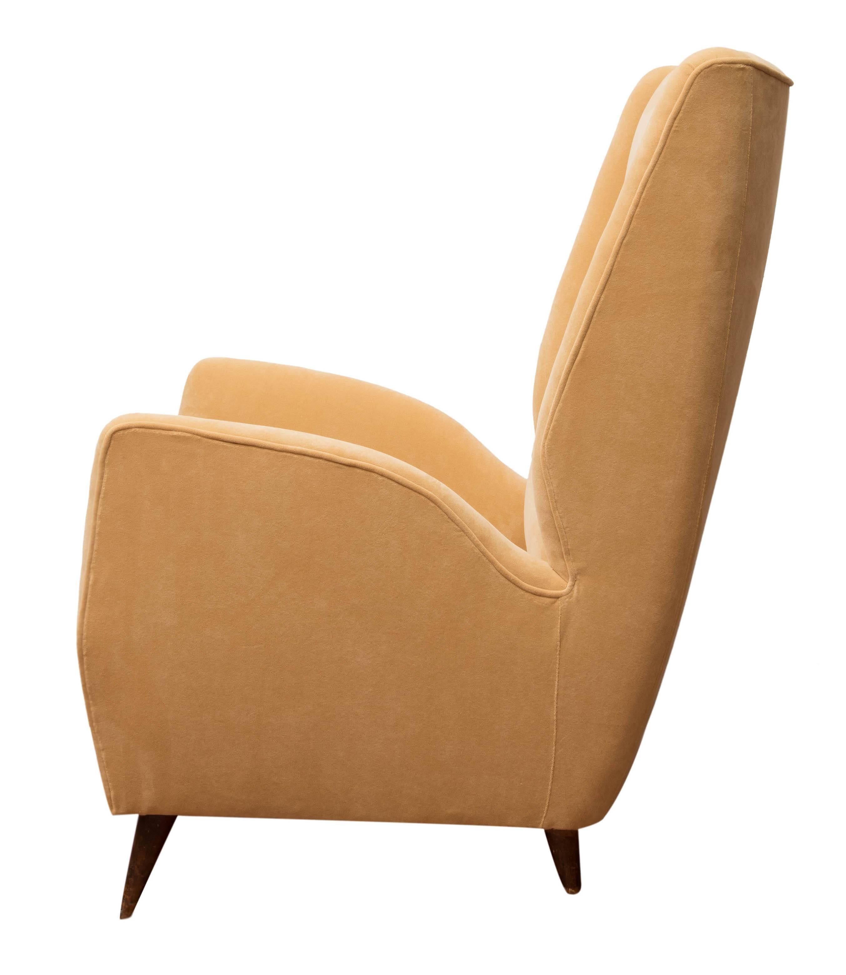 Italian Gio Ponti, Armchair For Sale