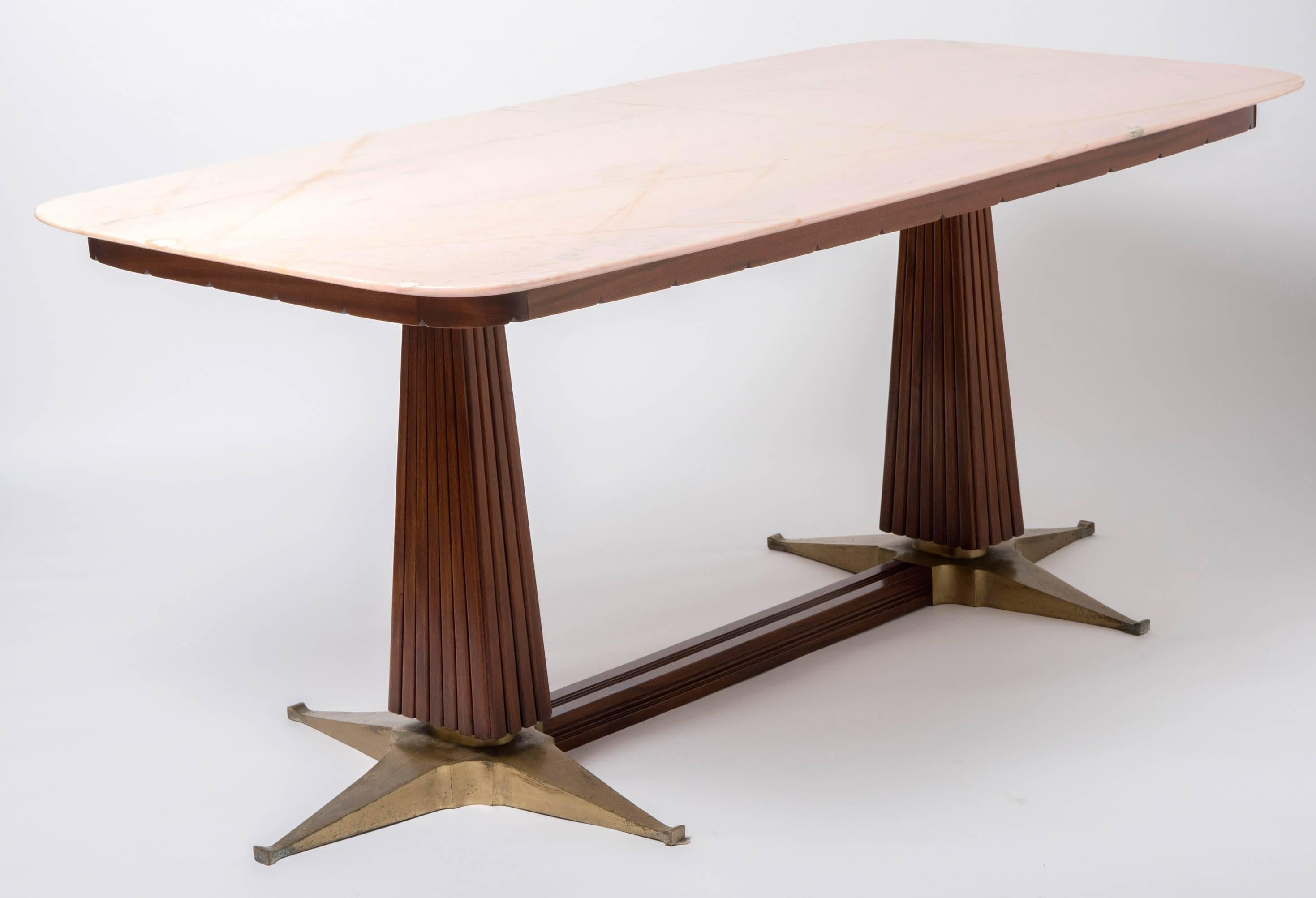 Centre Table or Dining Table Attributed to Osvaldo Borsani In Excellent Condition In Macclesfield, Cheshire