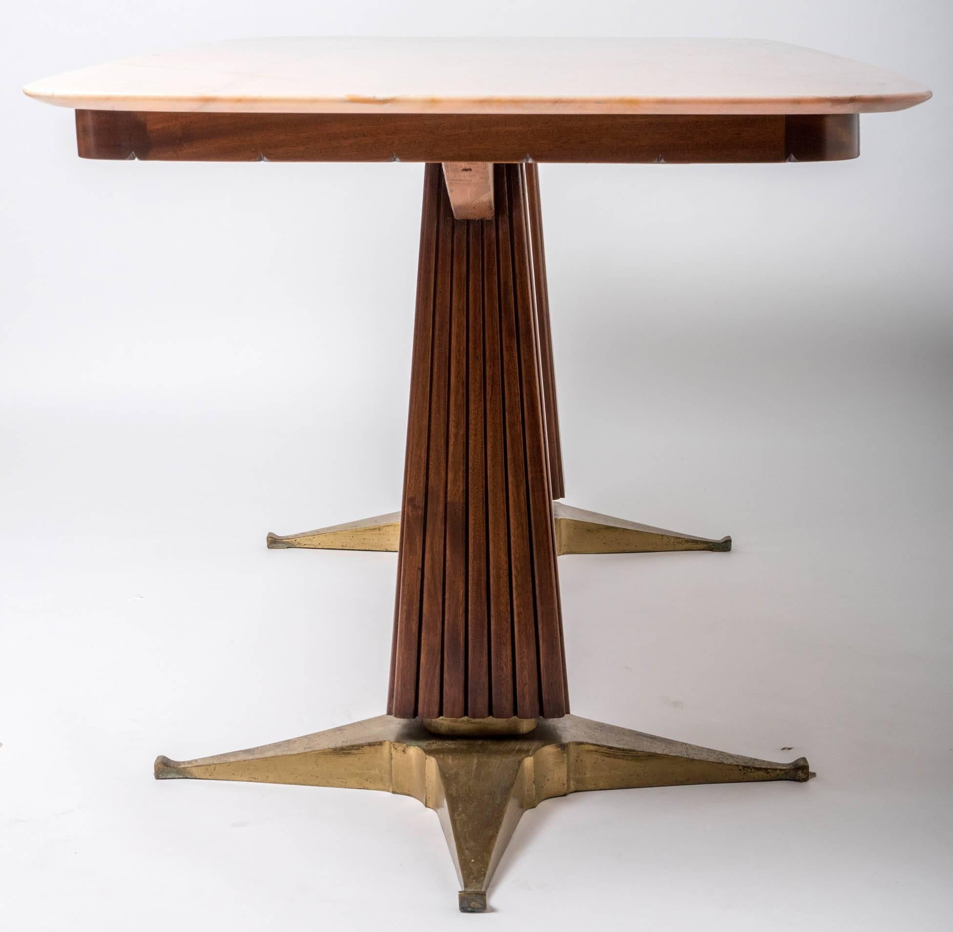 Centre Table or Dining Table Attributed to Osvaldo Borsani 3