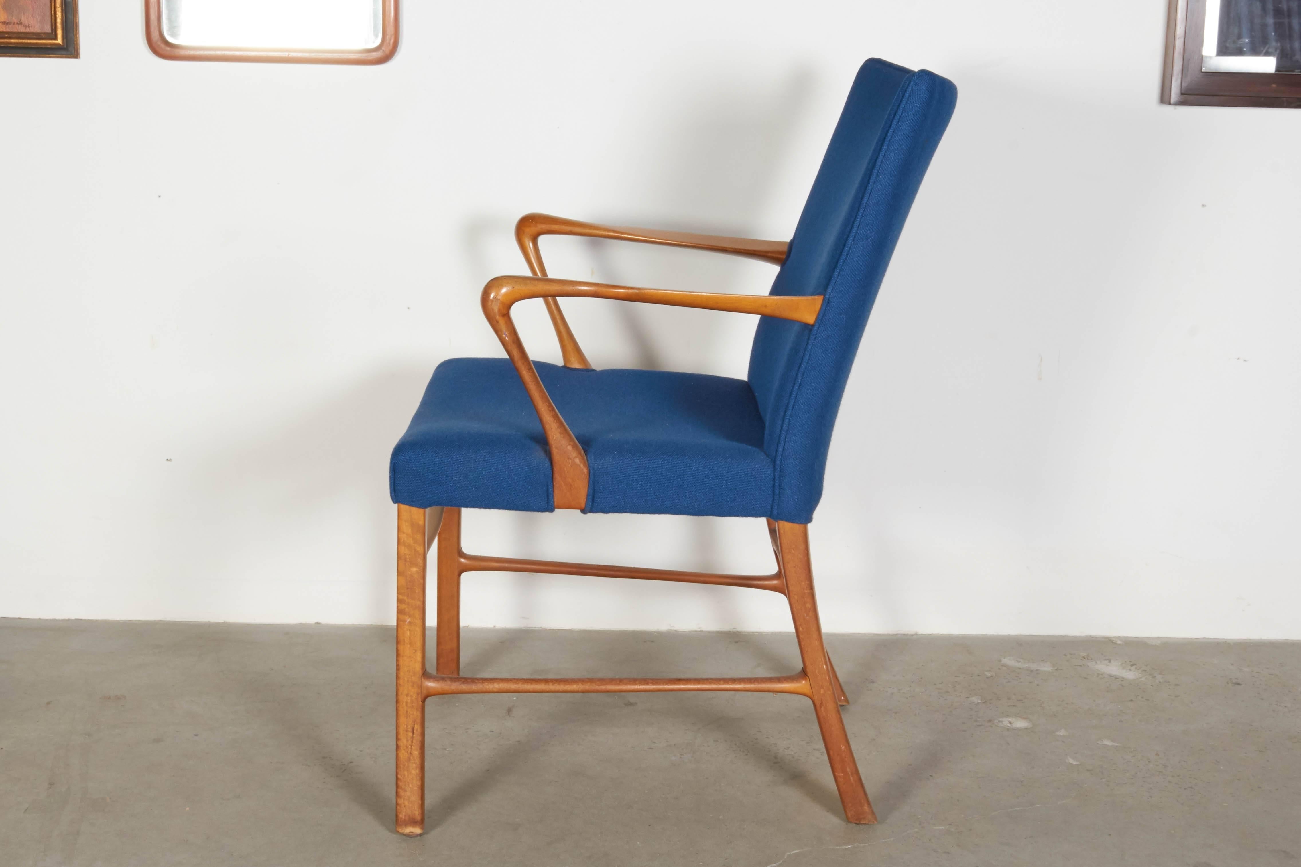 Scandinavian Modern Danish Mid-Century Teak Armchairs