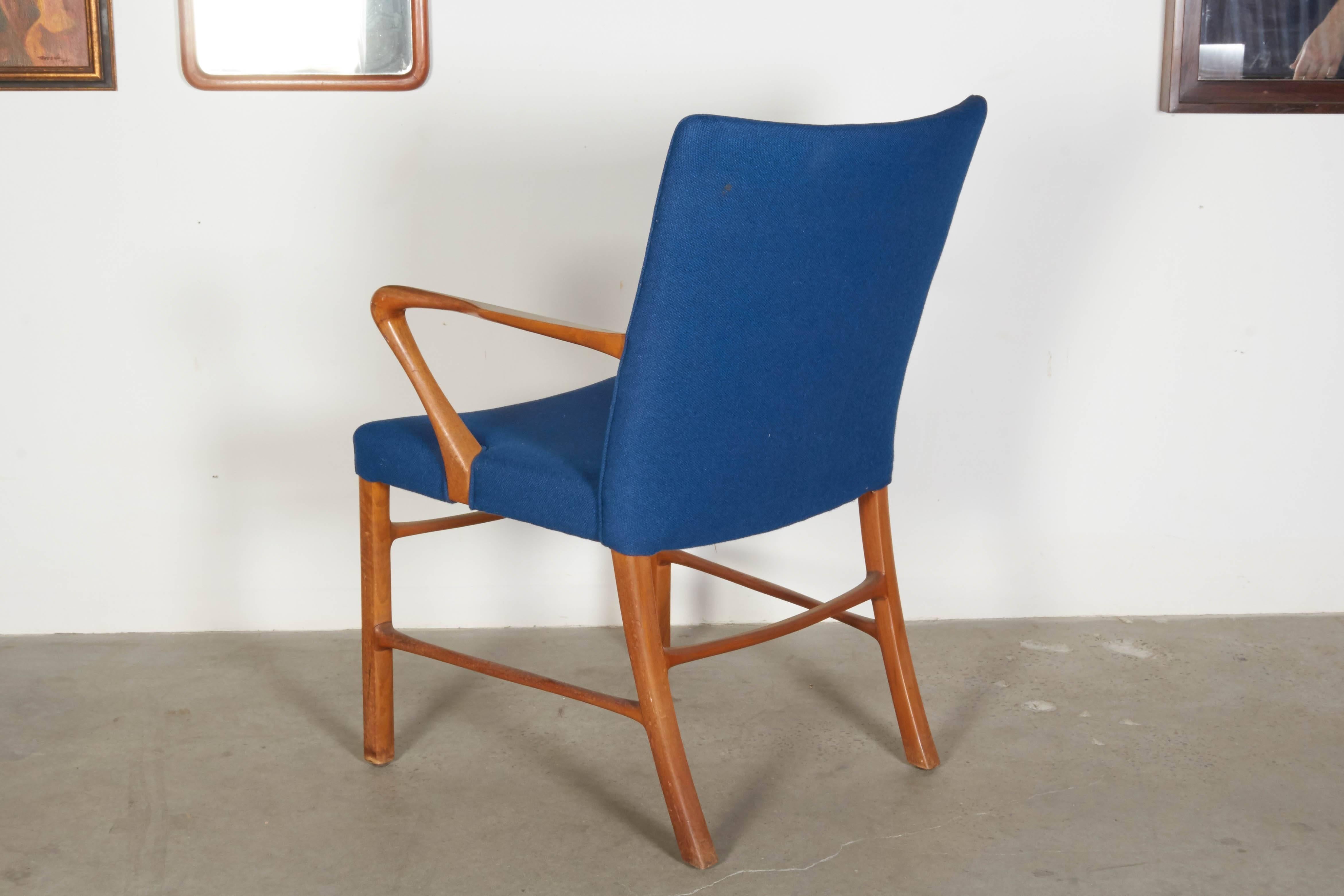 Danish Mid-Century Teak Armchairs In Excellent Condition In New York, NY