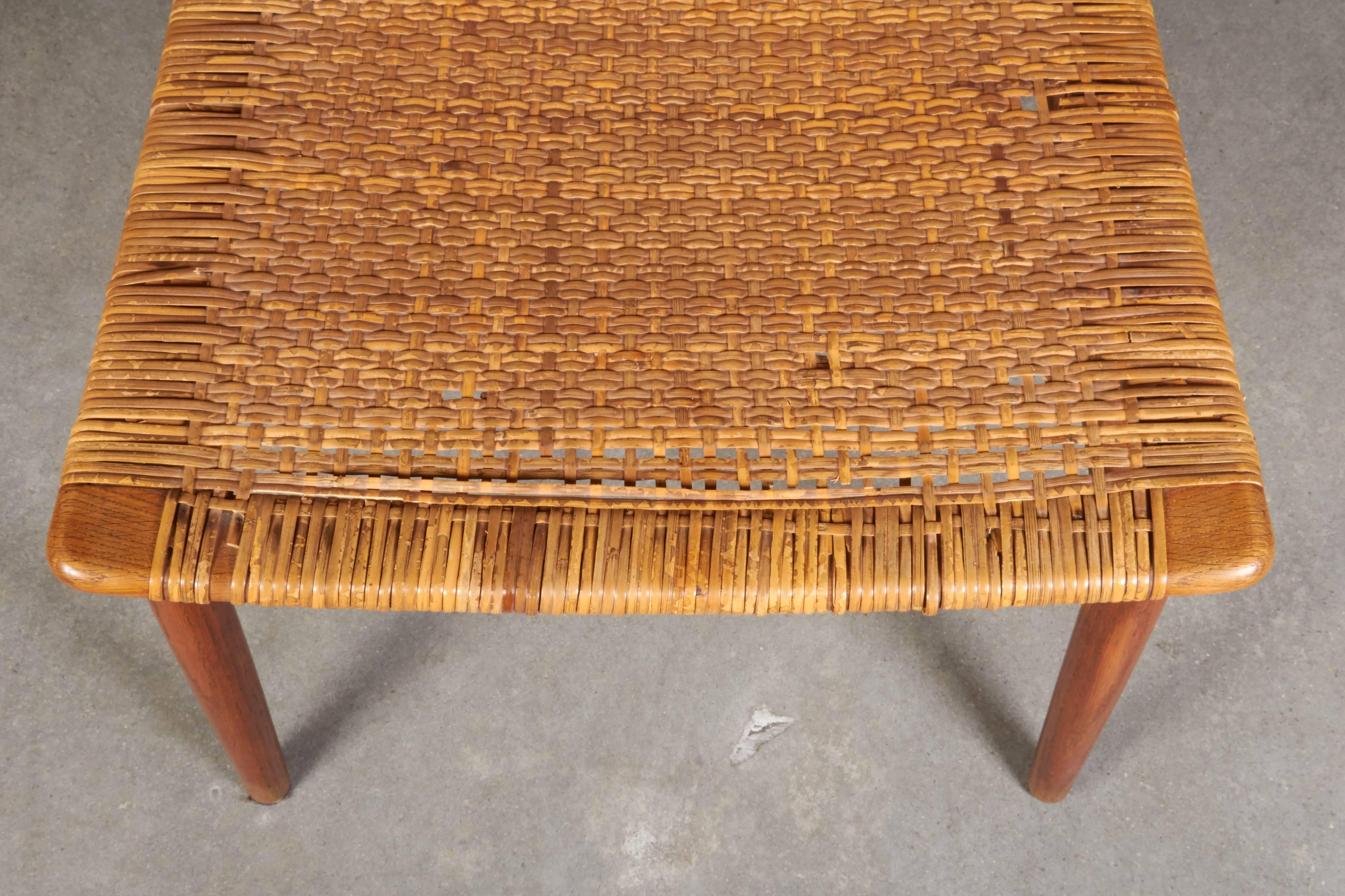 Bamboo Wicker Desk Chair