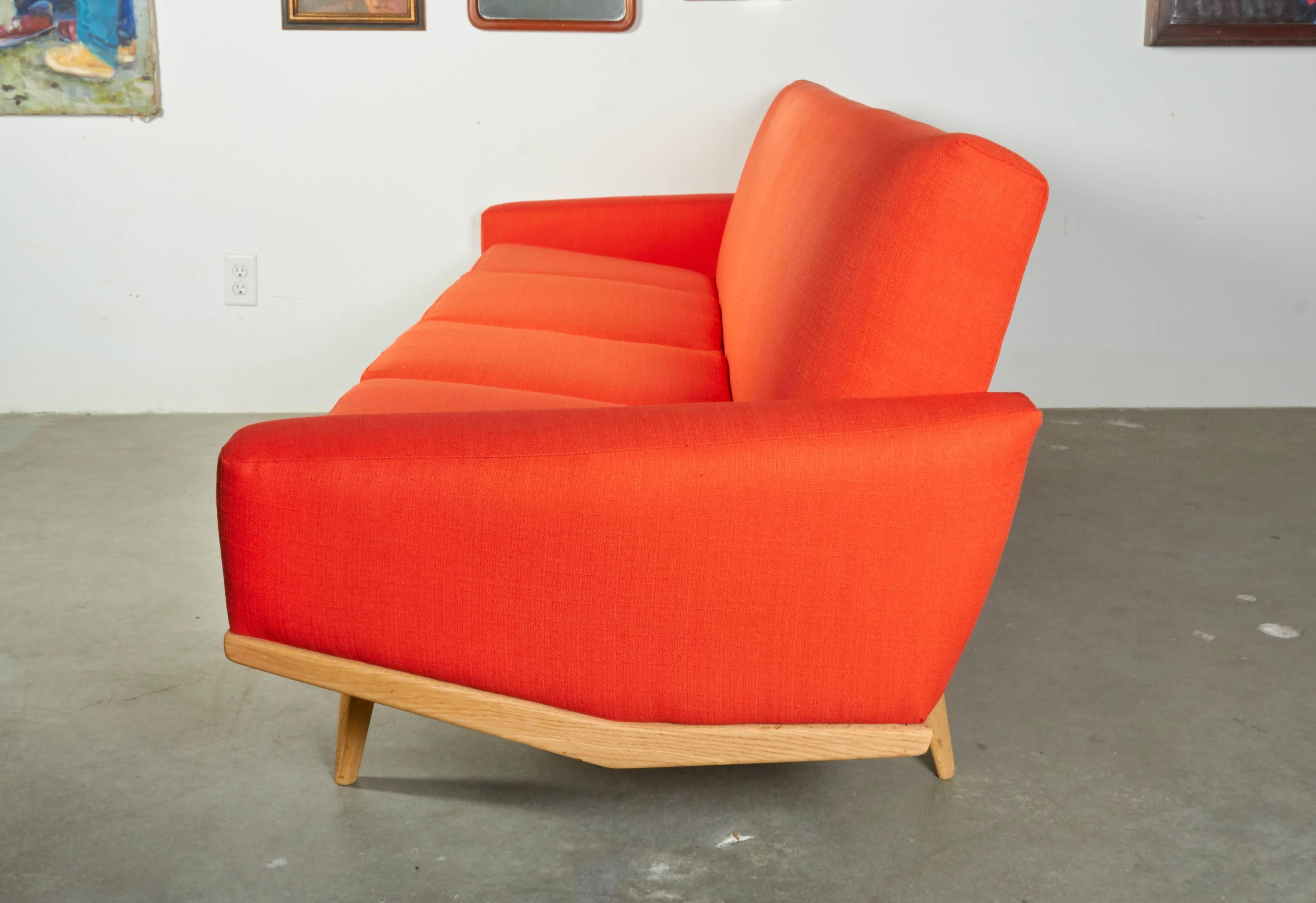 Danish HW Klein Orange Sofa