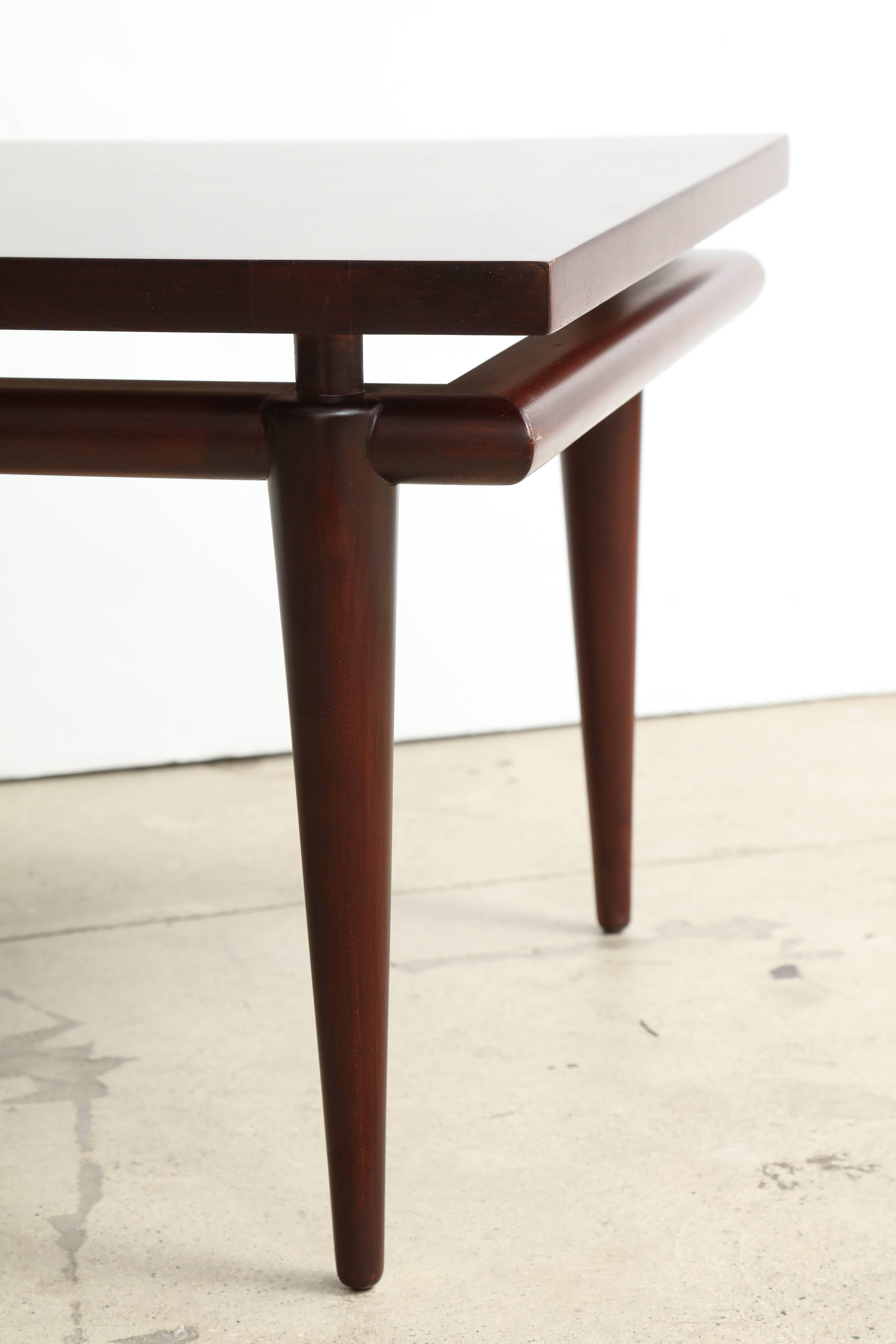 Widdicomb Rosewood Mid-Century Side Tables In Excellent Condition In New York, NY