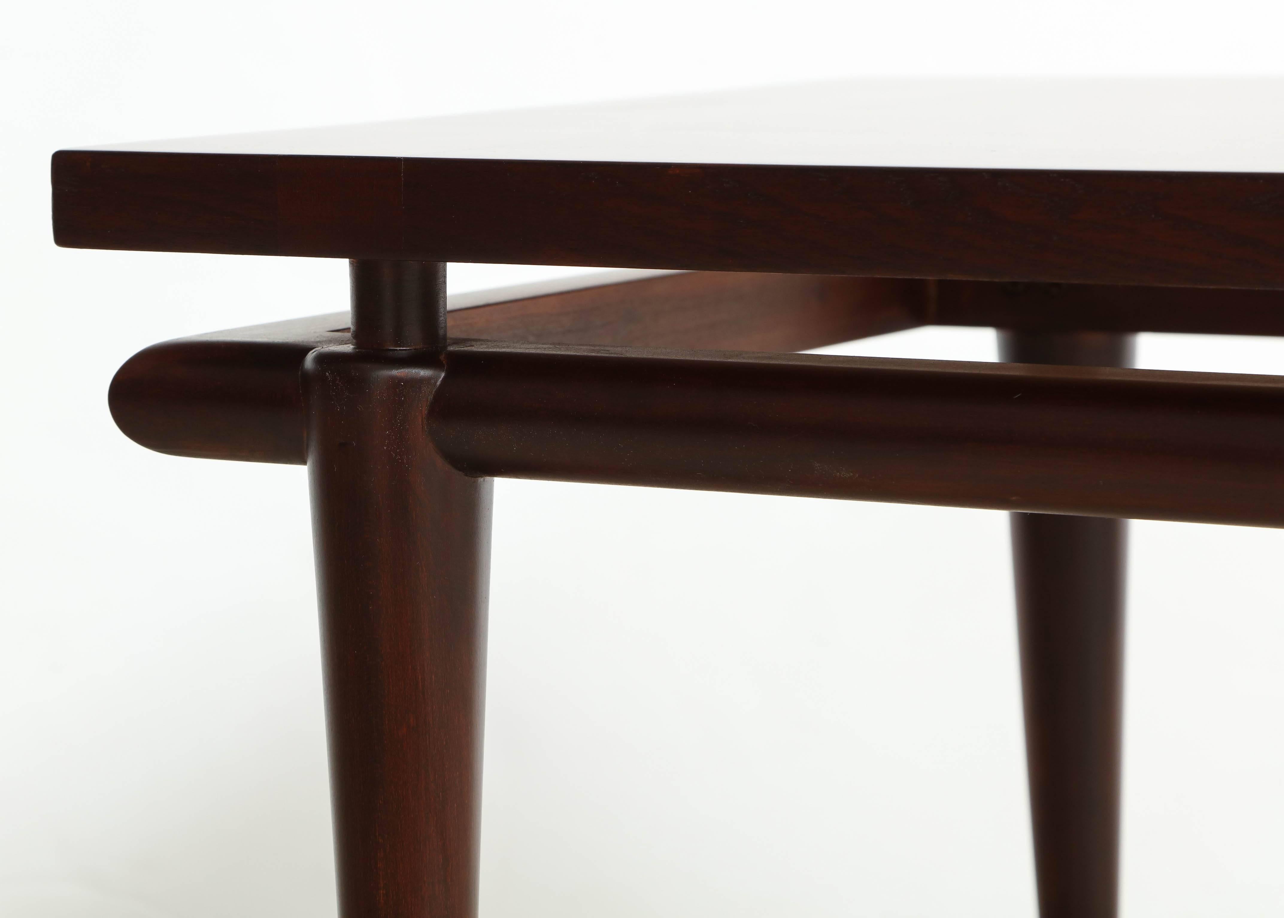 20th Century Widdicomb Rosewood Mid-Century Side Tables