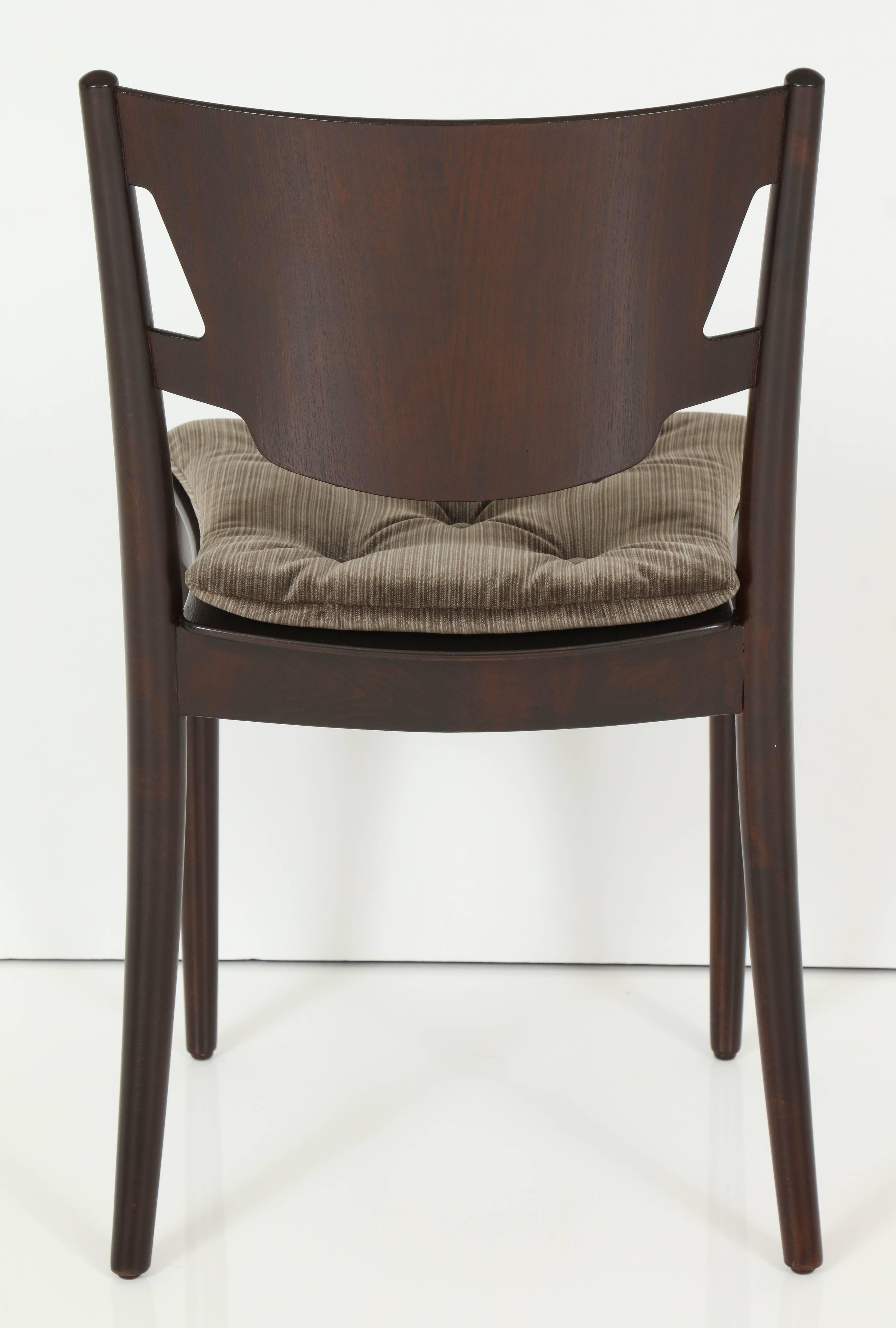 Set of Danish Side Chairs In Excellent Condition For Sale In New York, NY