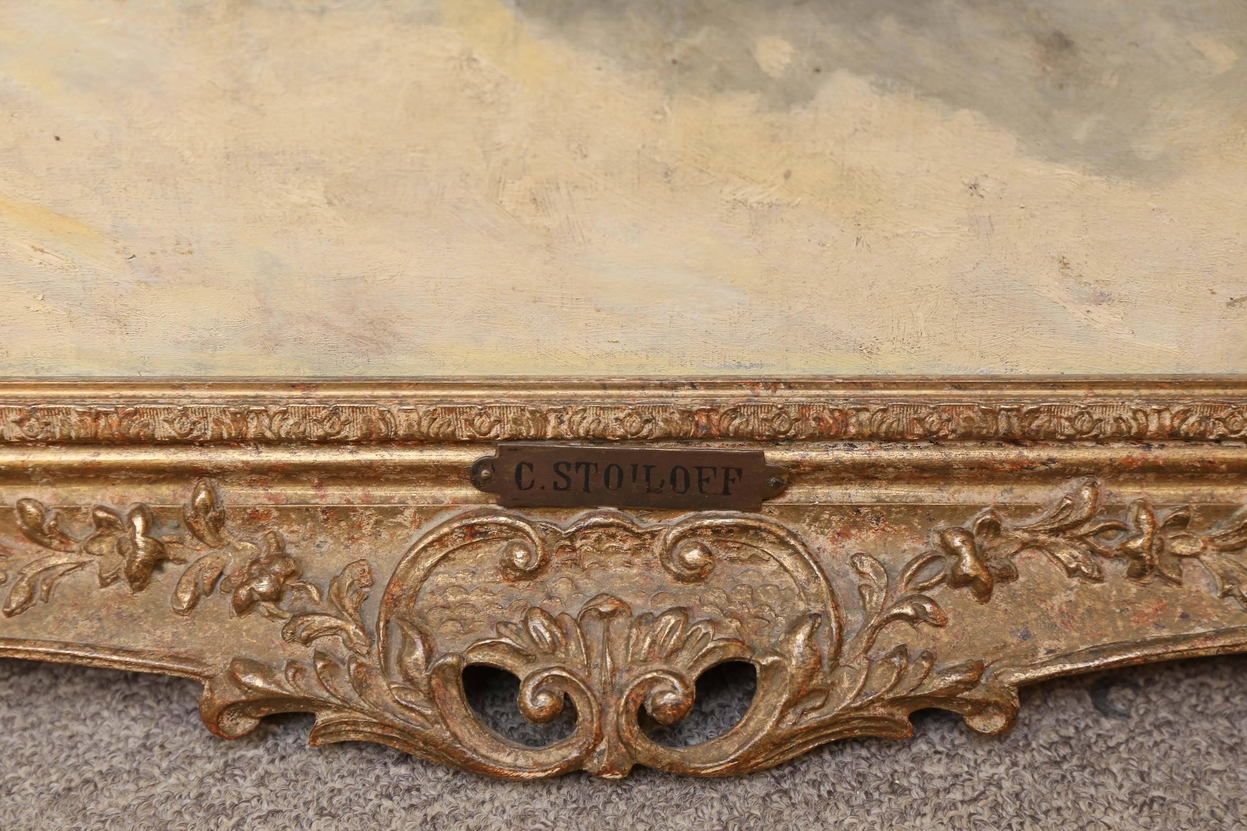 Austrian Constantin Stoiloff Painting
